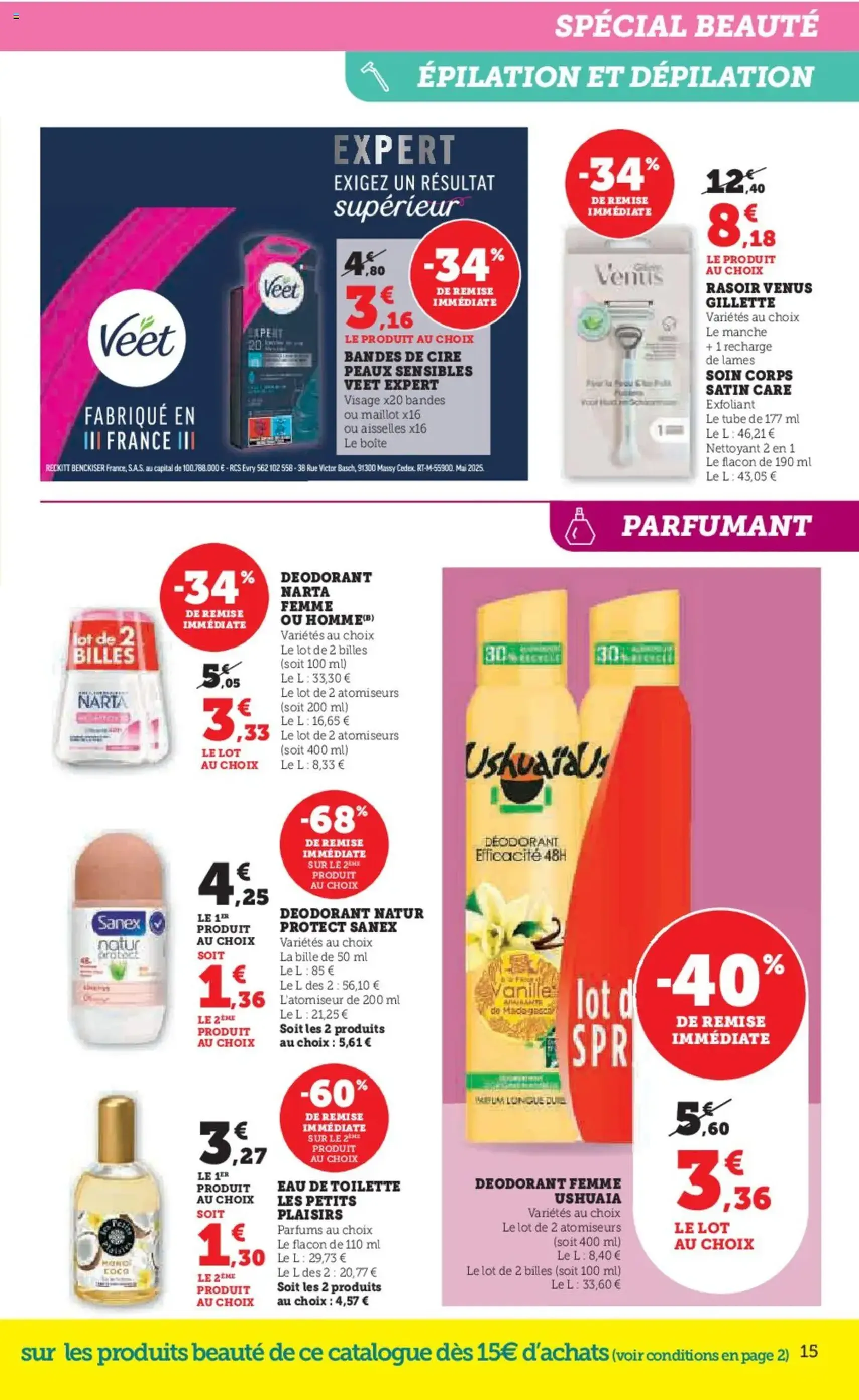 Super U catalogue - brochure valable à partir du 02/09/2025, page 15 sur 52 Super U catalogue - brochure valable à partir du 02/09/2025, page 15 sur 52