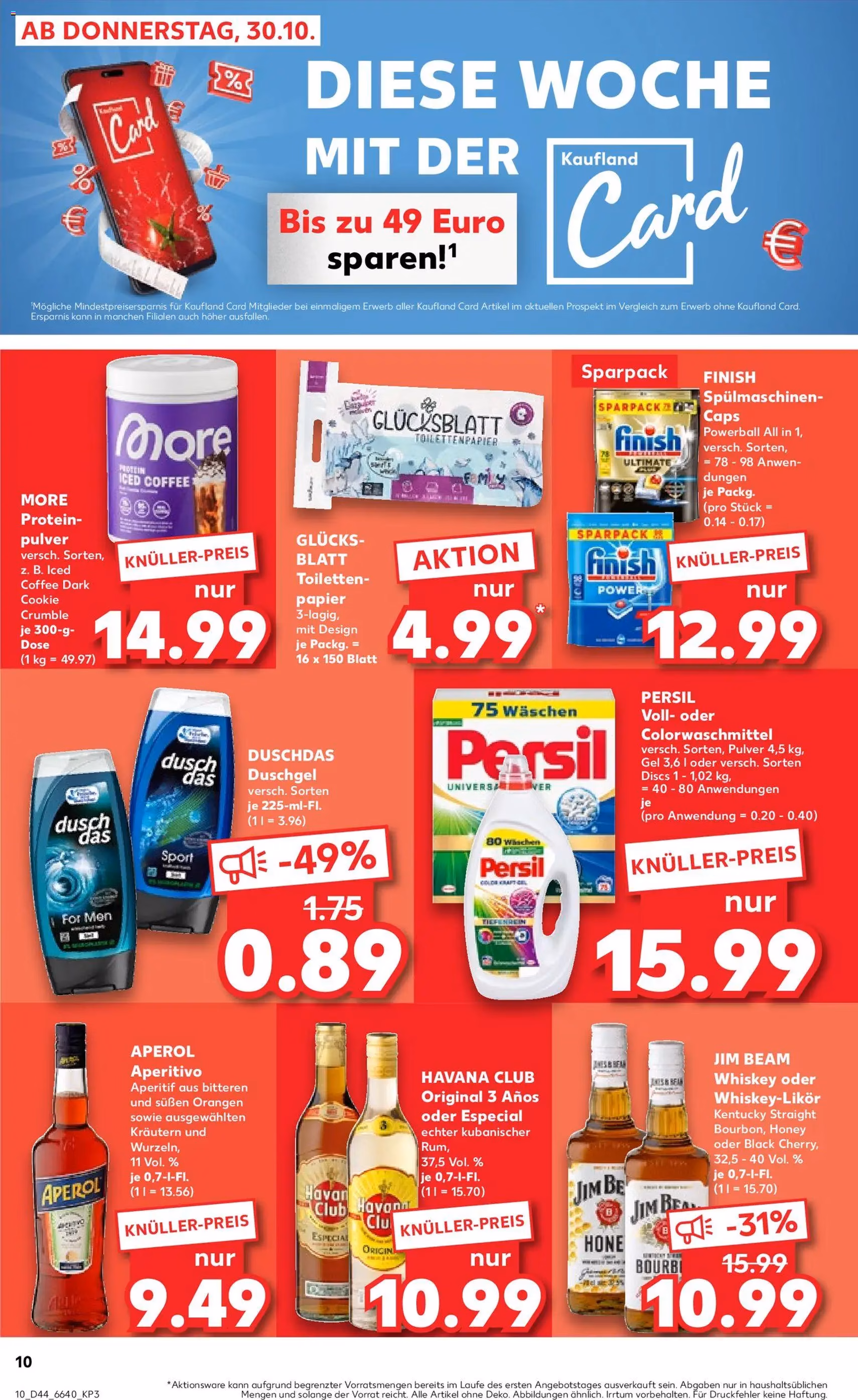 Kaufland Prospekt - Gültiger Prospekt ab 30.10.2025, Seite 10 von insgesamt 71 Kaufland Prospekt - Gültiger Prospekt ab 30.10.2025, Seite 10 von insgesamt 71