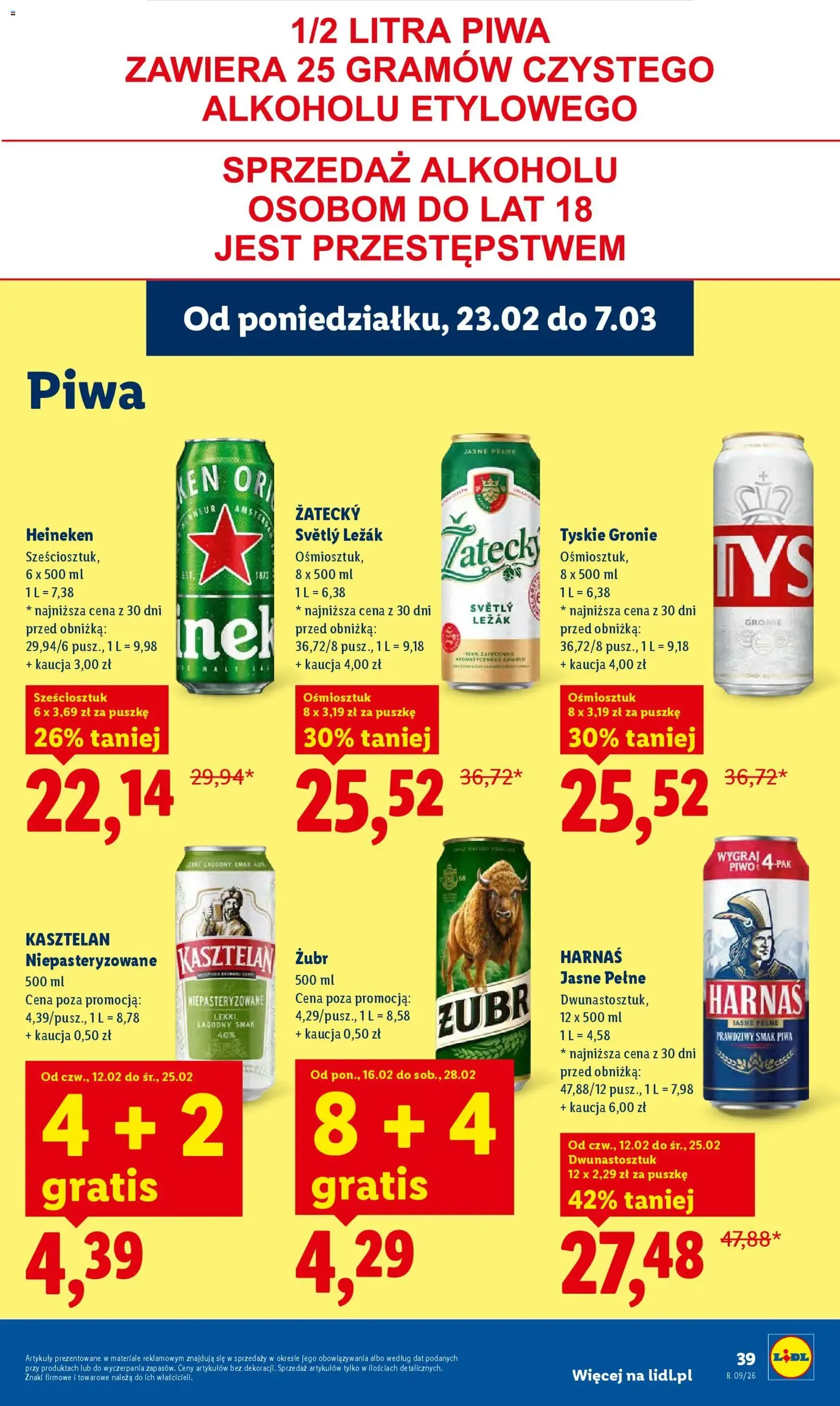 Lidl Gazetka - ważny gazetka od 23.02.2026 strona 39 z 58