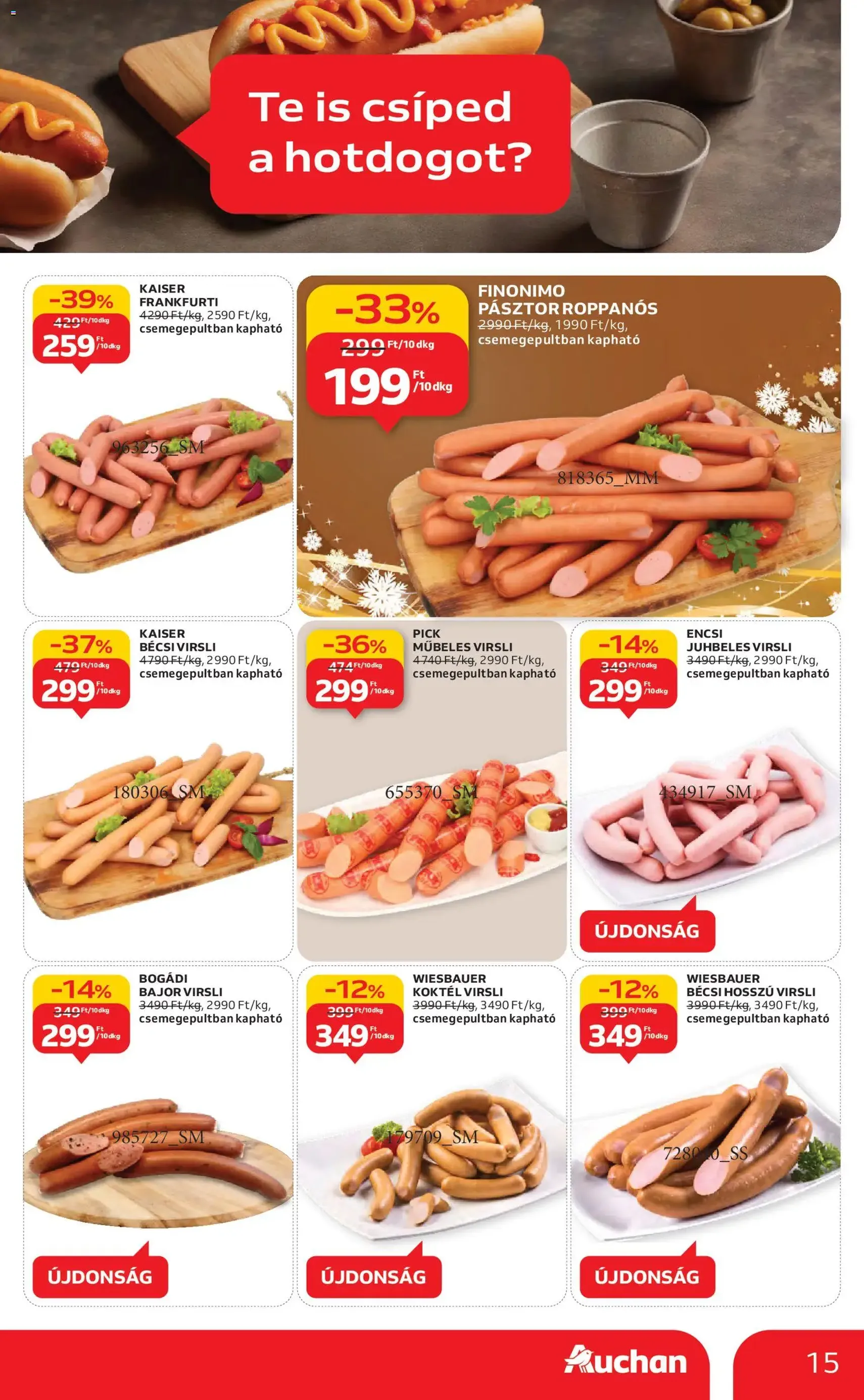 Auchan Akciós újság - 2025.11.27. érvényes szórólap 15 oldal 82 oldalból