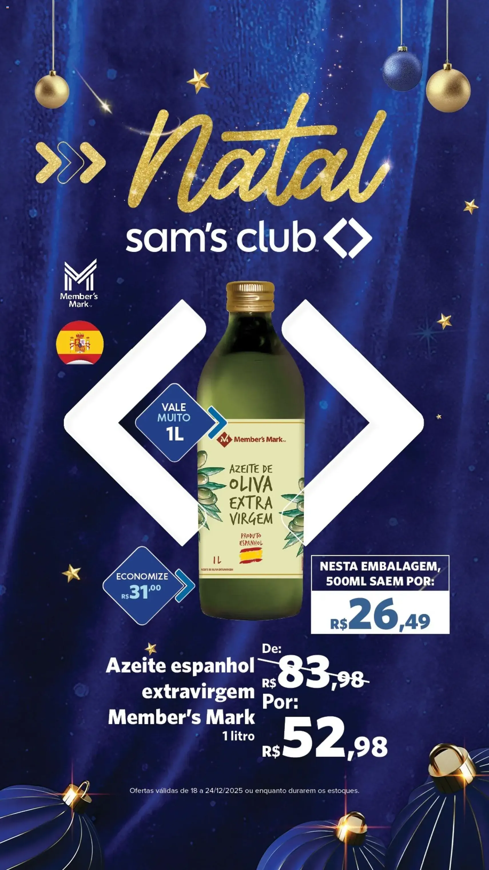 Sam's Club - Ofertas da semana - folheto válido a partir de 18/12/2025 página 9 de 9