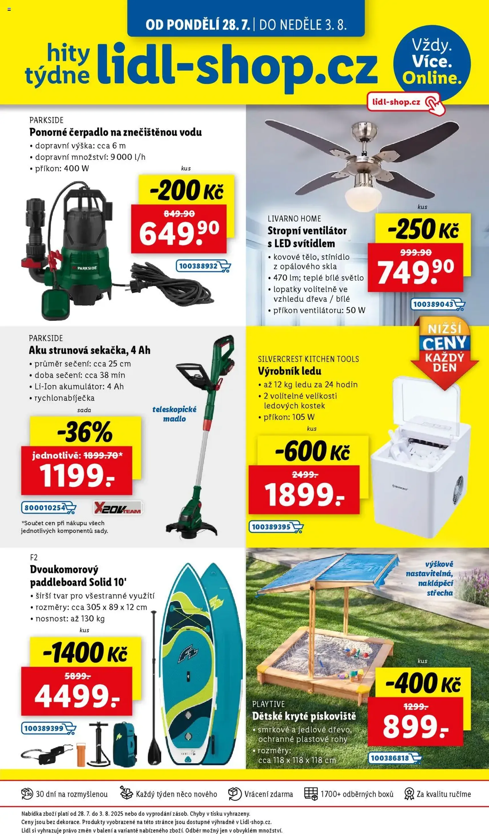 Lidl leták - platný leták od 28.07.2025 strana 23 z 35