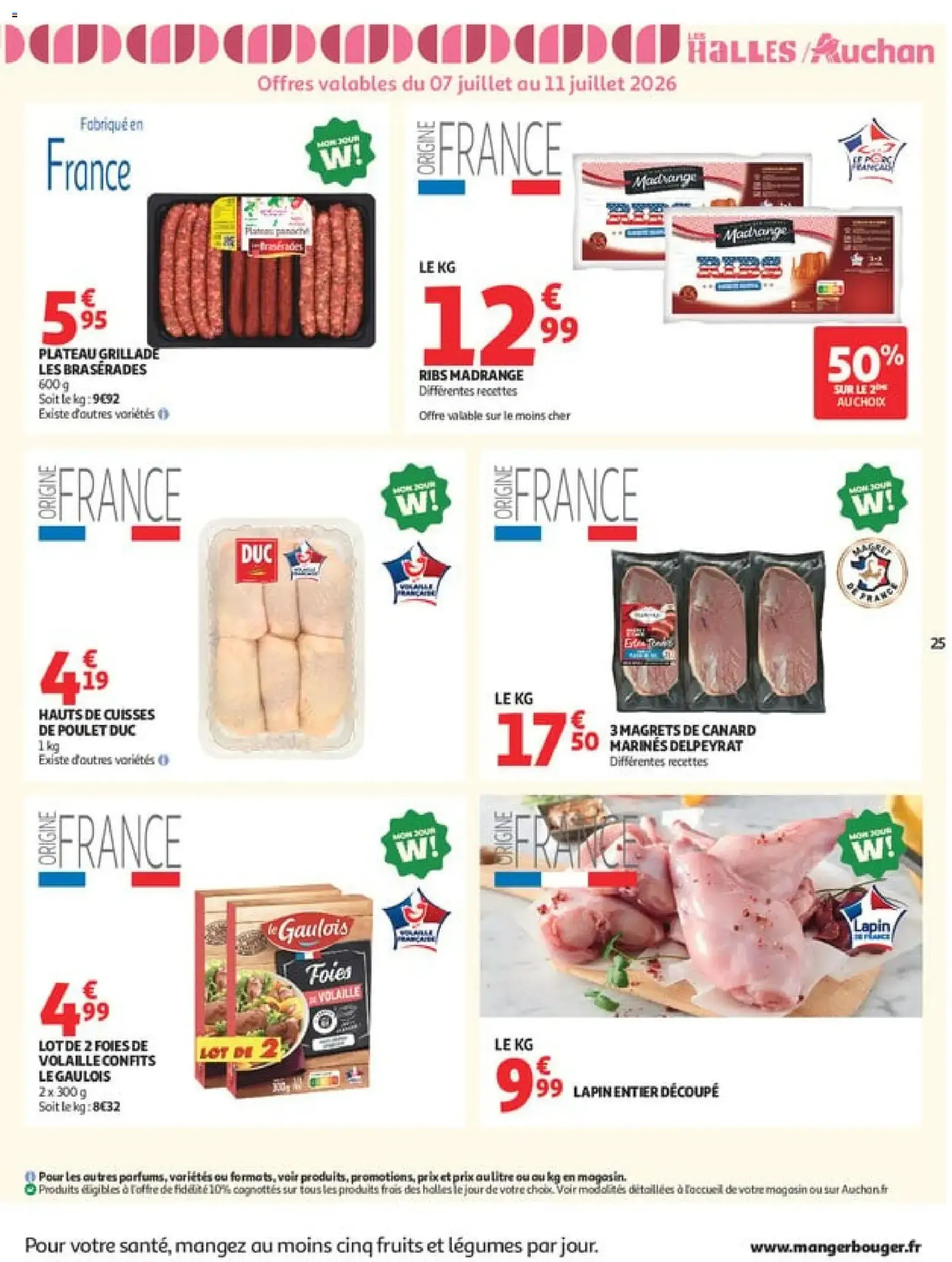Auchan prospectus - brochure valable à partir du 07/07/2026, page 25 sur 54