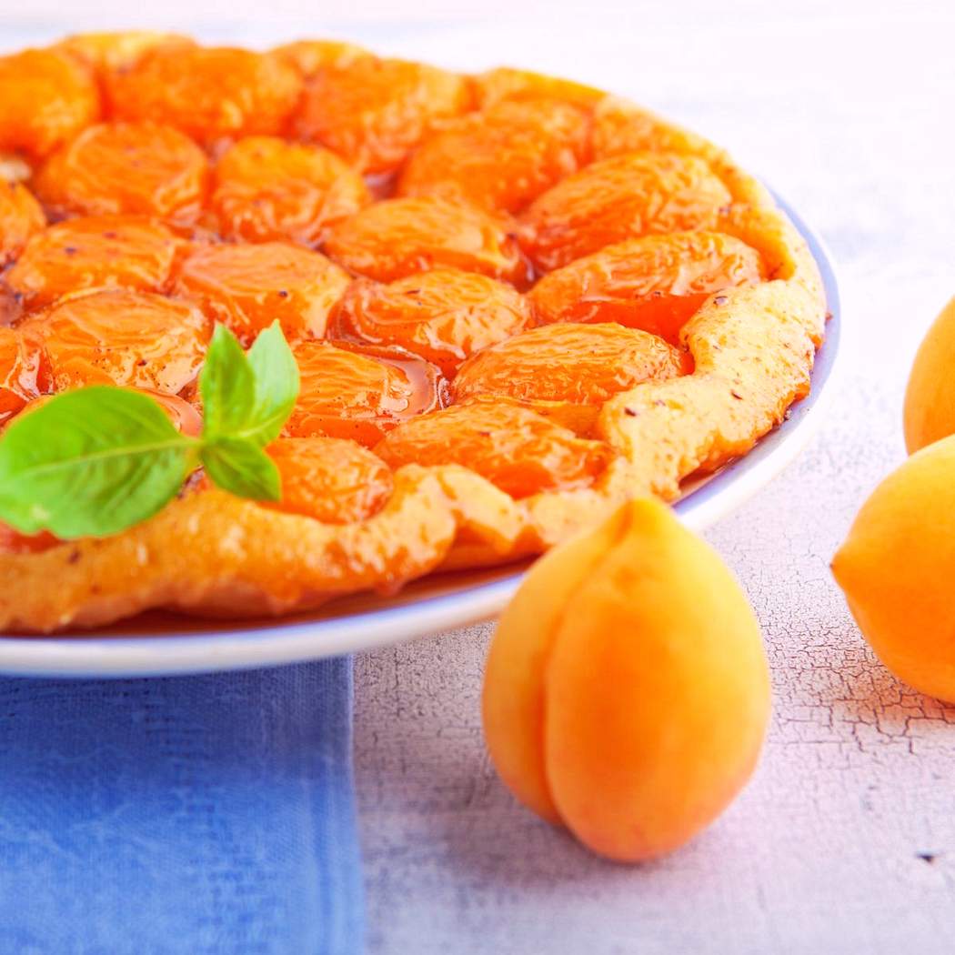 Tarte tatin alle albicocche