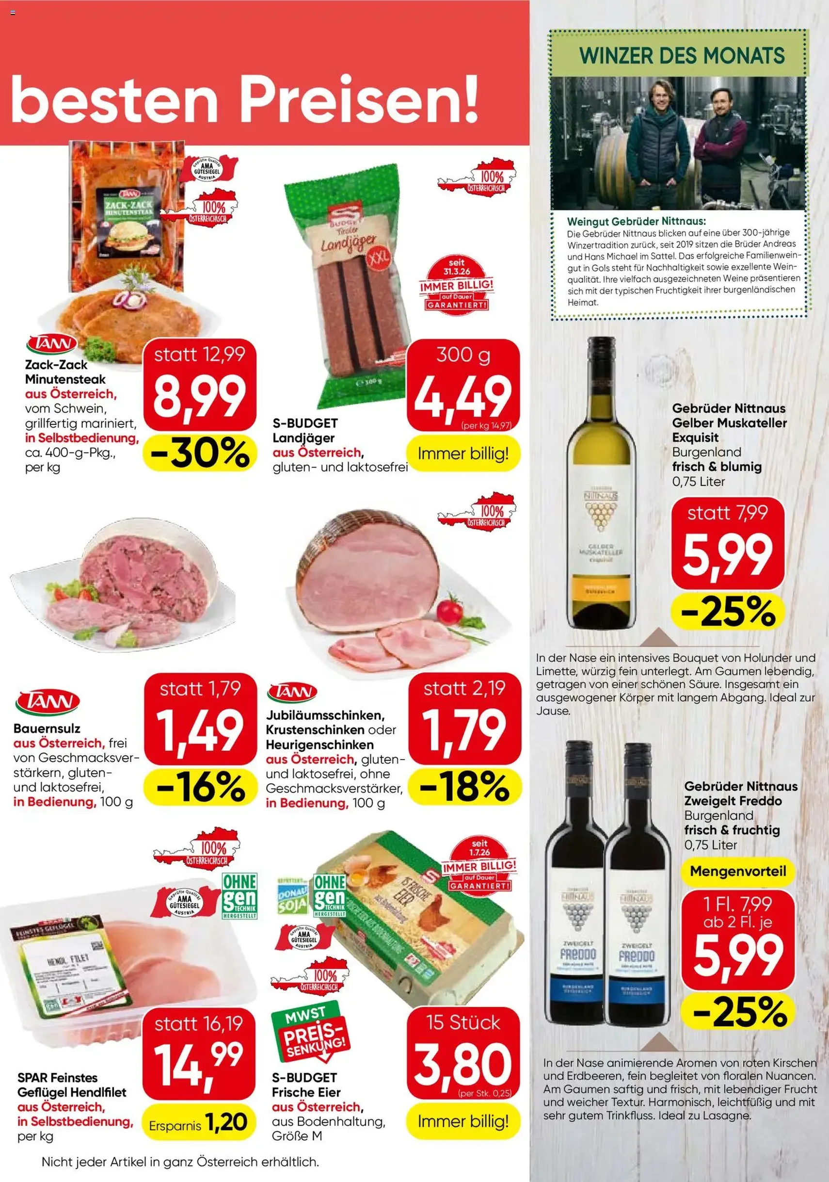 Eurospar Flugblatt - Gültiger Prospekt ab 16.07.2026, Seite 3 von insgesamt 16