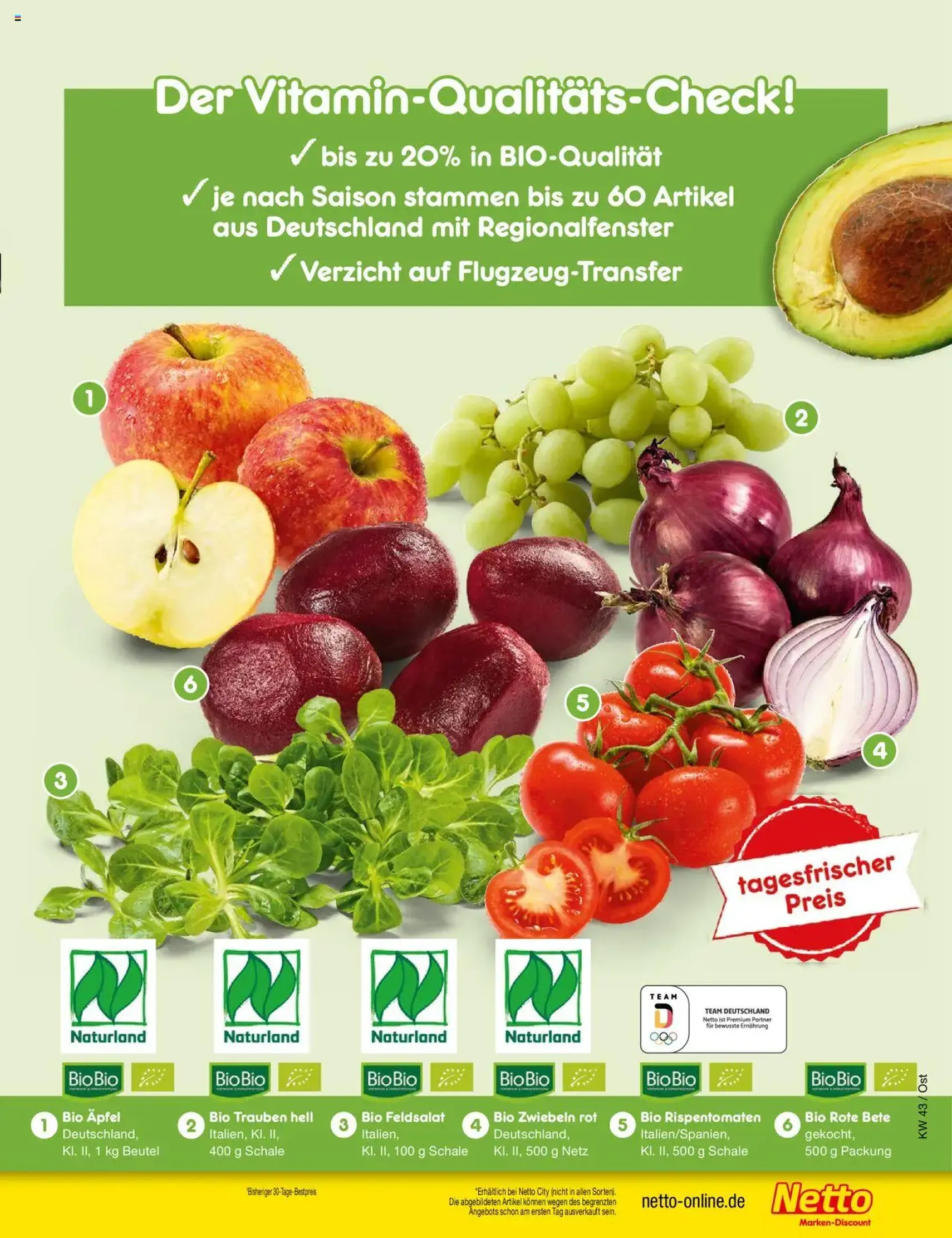 Netto Marken-Discount Prospekt - Gültiger Prospekt ab 20.10.2025, Seite 9 von insgesamt 69 Netto Marken-Discount Prospekt - Gültiger Prospekt ab 20.10.2025, Seite 9 von insgesamt 69