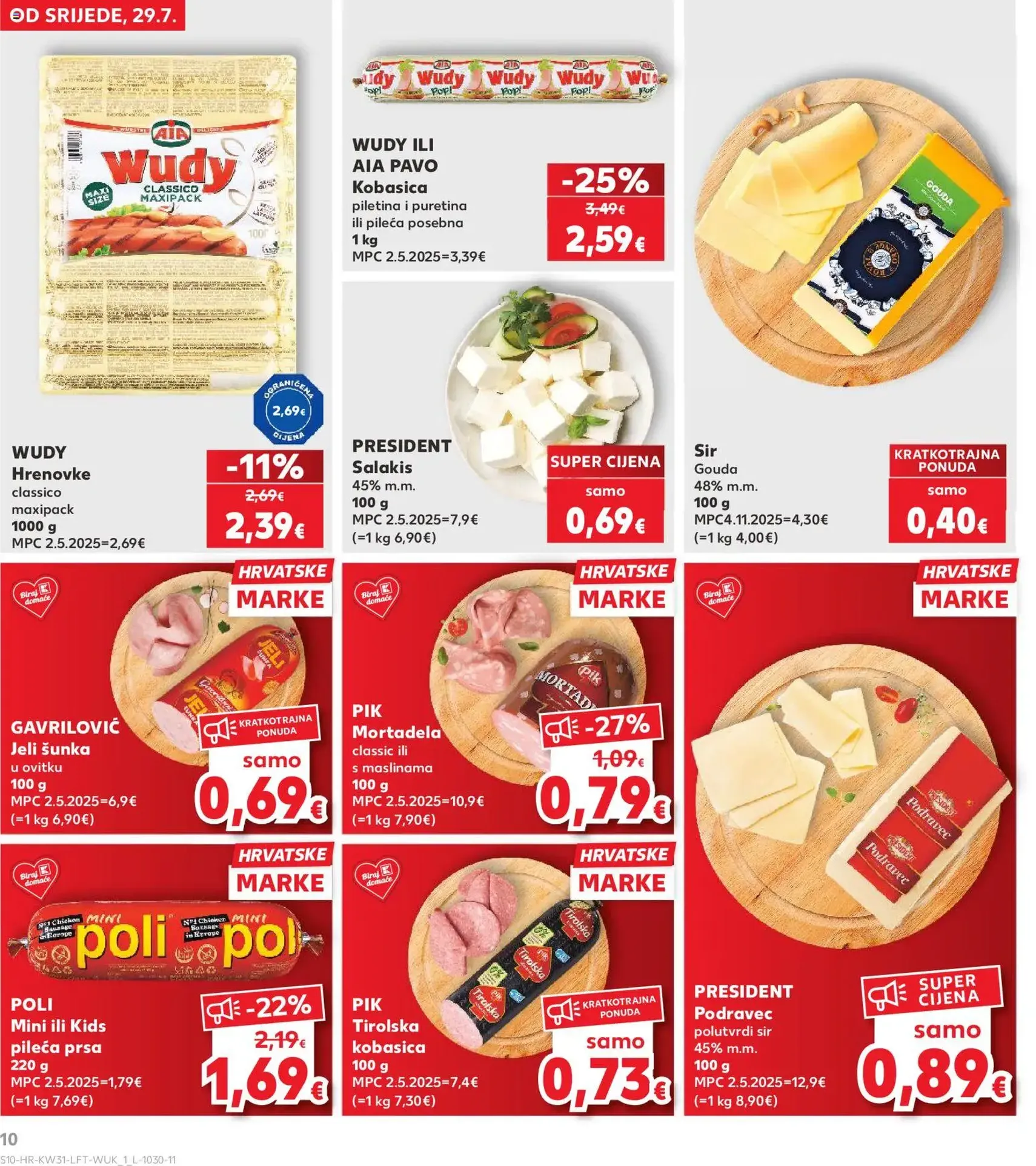Kaufland HR akciós újság - 2026.07.29. érvényes szórólap 10 oldal 32 oldalból