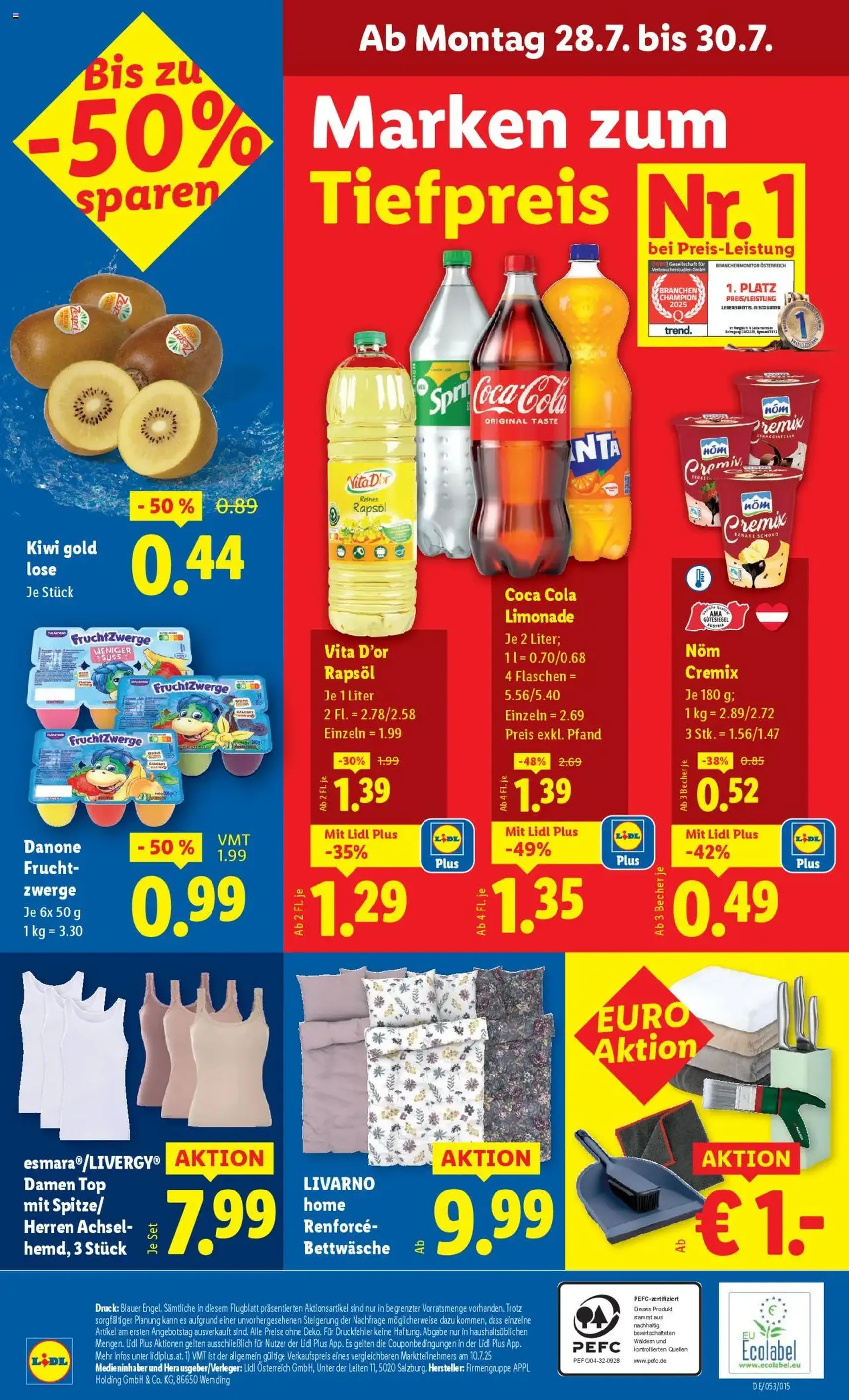 Lidl - Flugblatt - Gültiger Prospekt ab 24.07.2025, Seite 46 von insgesamt 49 Lidl - Flugblatt - Gültiger Prospekt ab 24.07.2025, Seite 46 von insgesamt 49