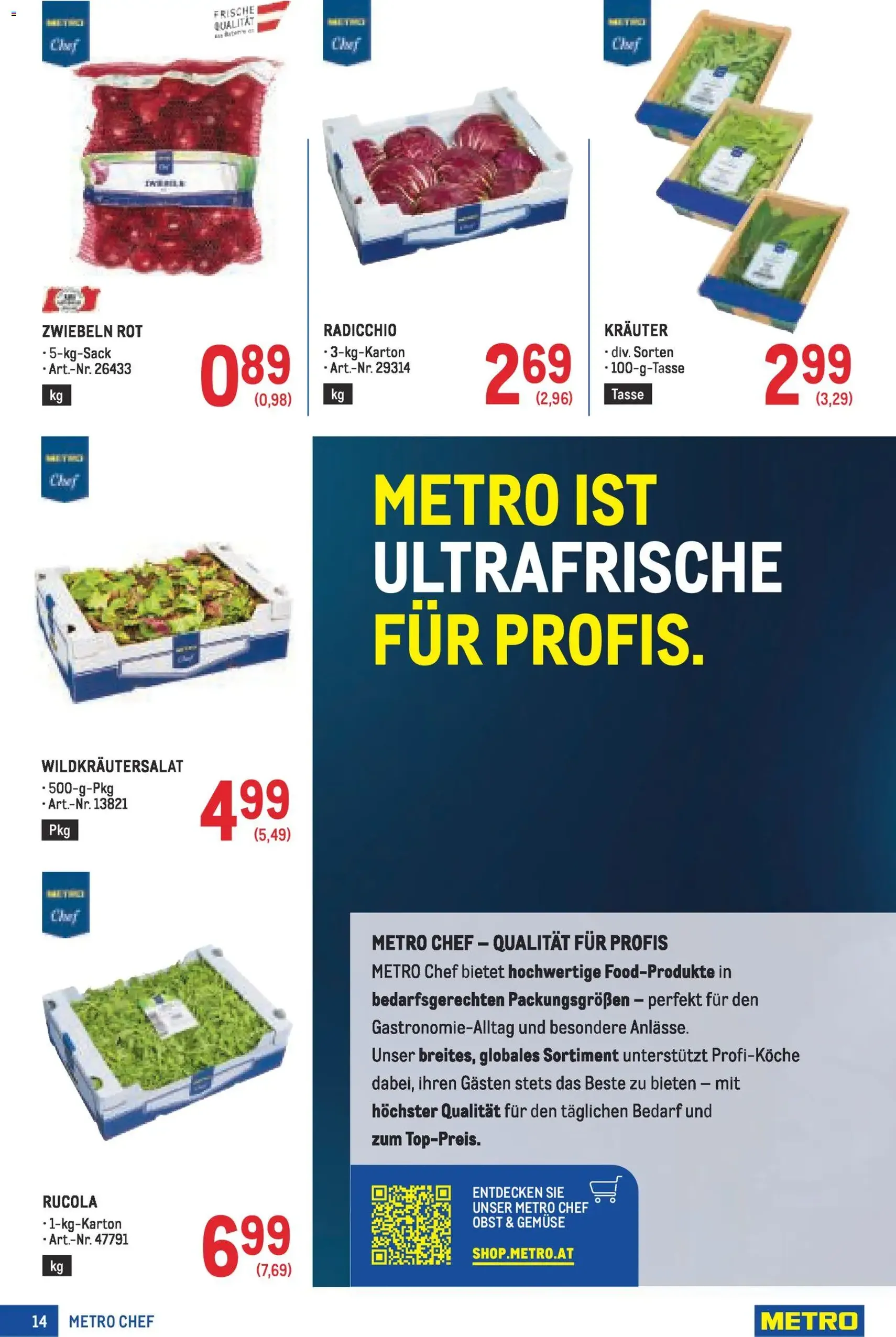 Metro angebote Profi - Gültiger Prospekt ab 19.02.2026, Seite 14 von insgesamt 64