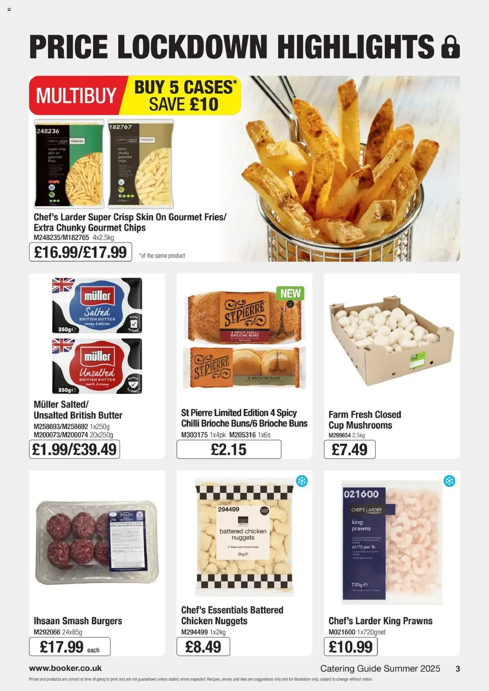 Booker Wholesale - Offers - valid flyer from 18/06/2025, page 3 of 132 Booker Wholesale - Offers - valid flyer from 18/06/2025, page 3 of 132