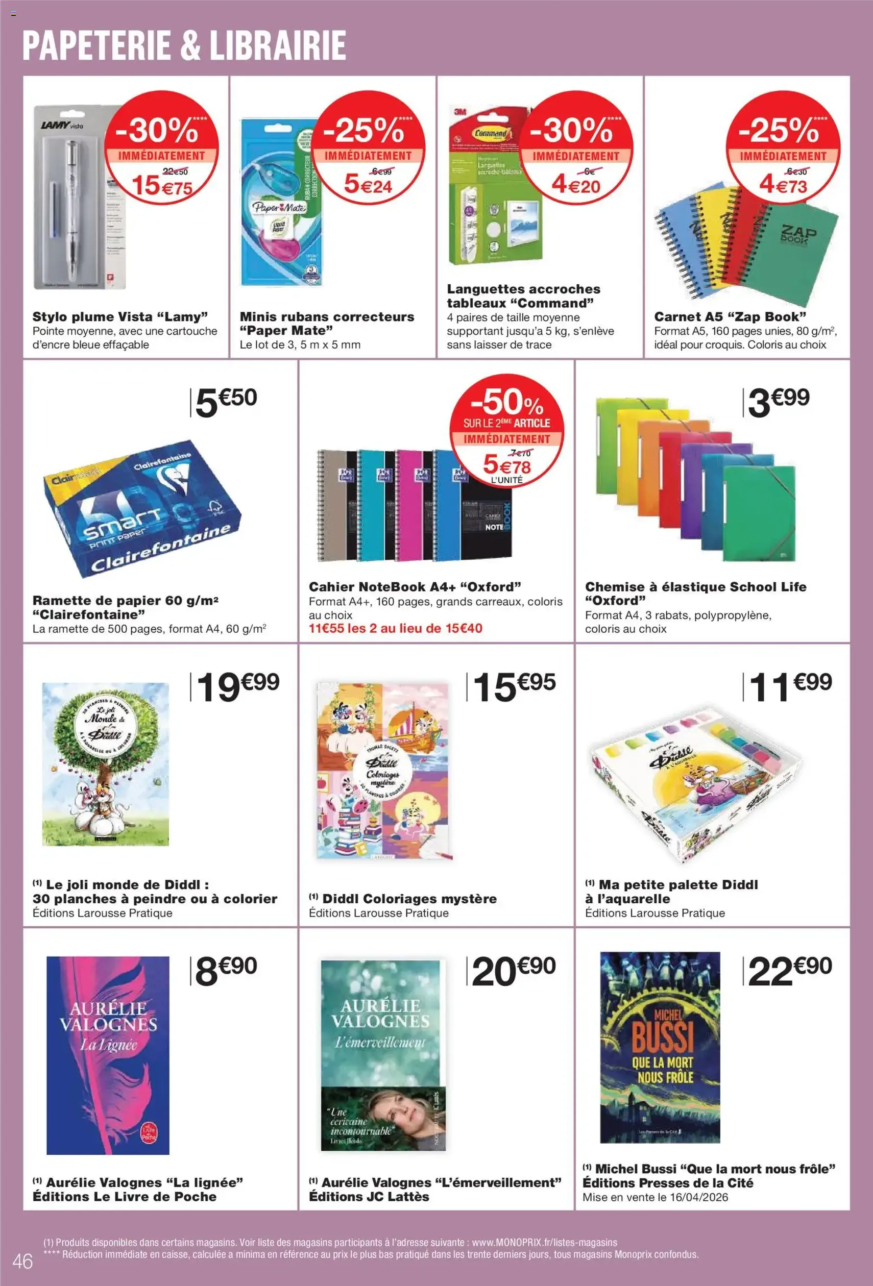 Monoprix catalogue - brochure valable à partir du 08/04/2026, page 46 sur 50