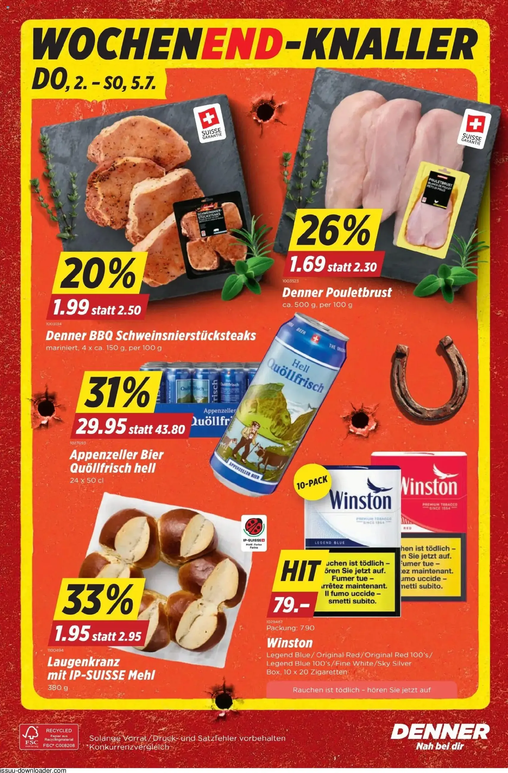 Denner aktionen - Gültiger Prospekt ab 02.07.2026, Seite 22 von insgesamt 22