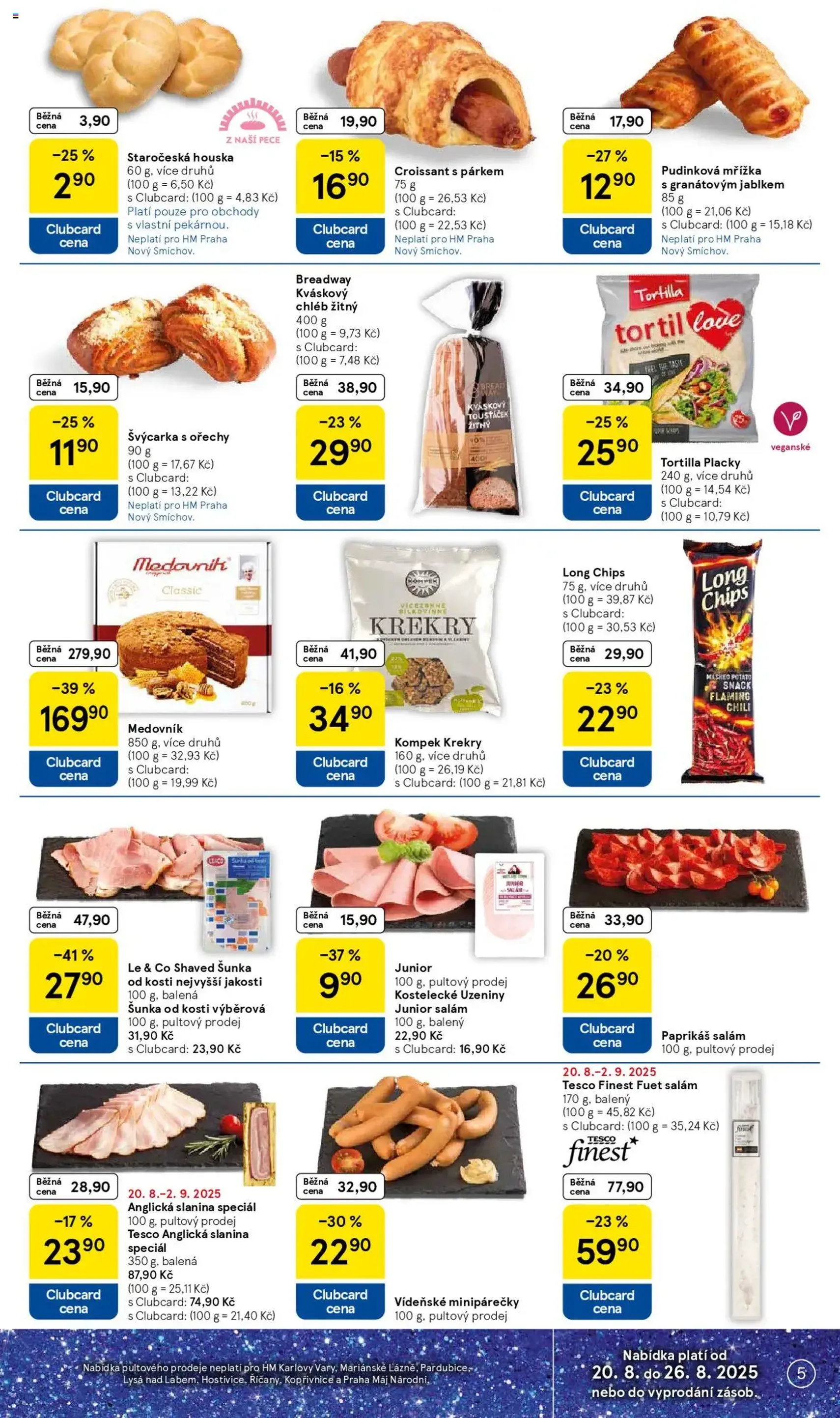 Tesco leták - Hypermarket - platný leták od 20.08.2025 strana 5 z 34 Tesco leták - Hypermarket - platný leták od 20.08.2025 strana 5 z 34