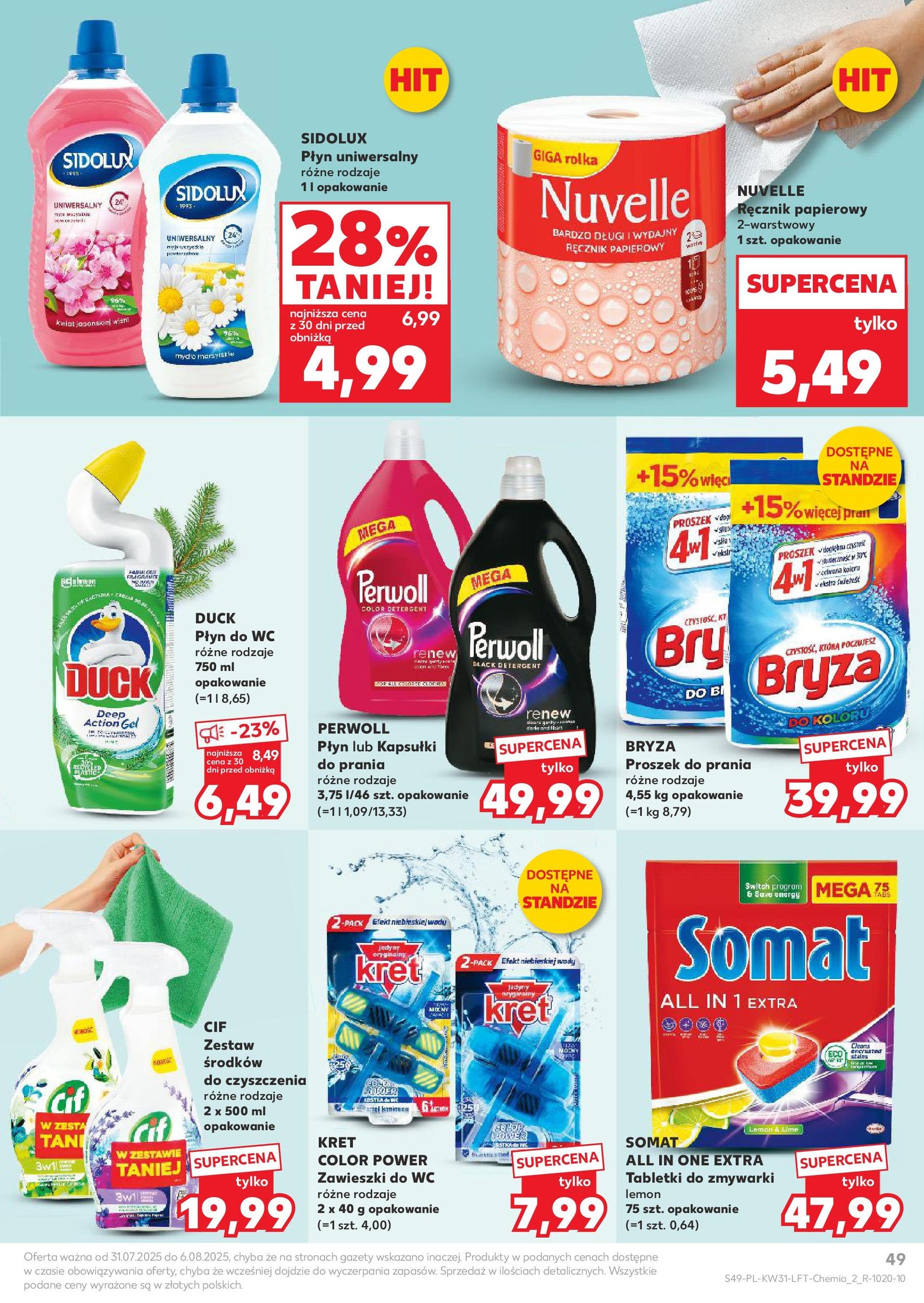 Kaufland gazetka - ważny gazetka od 31.07.2025 strona 49 z 54 Kaufland gazetka - ważny gazetka od 31.07.2025 strona 49 z 54