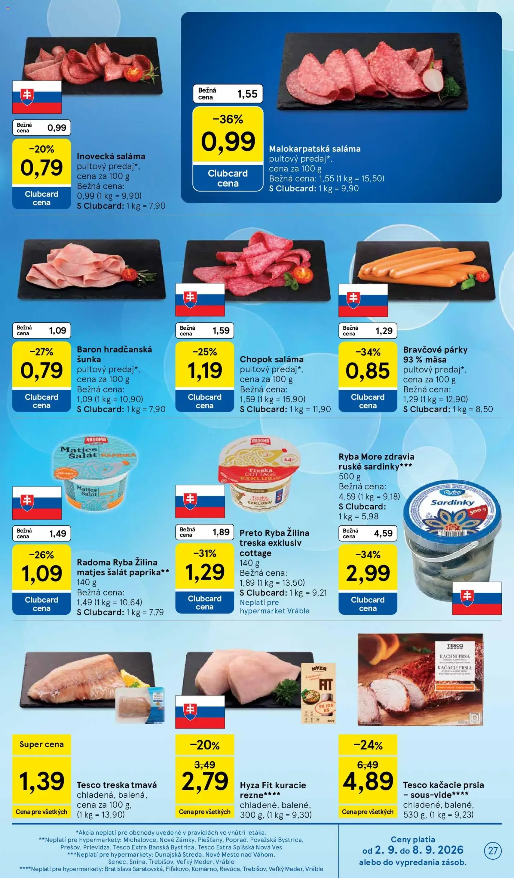 Tesco Hypermarket - leták - platný leták od 02.09.2026 strana 27 z 41