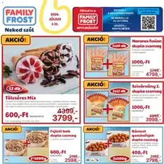 Family Frost akciós újság - szórólap előnézete érvényes 2026.07.01. -tól