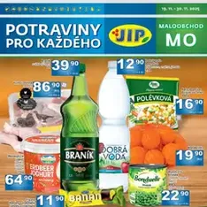 Jip leták - náhled letáku platný od 19.11.2025