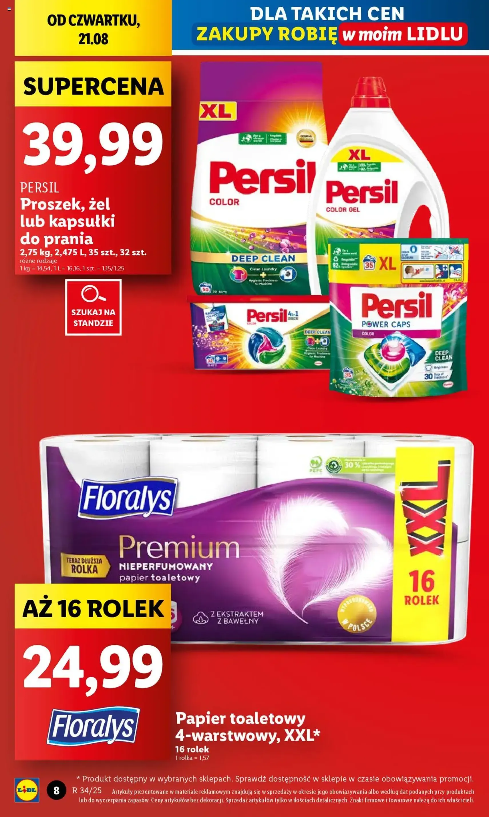 Lidl Gazetka - ważny gazetka od 21.08.2025 strona 8 z 58