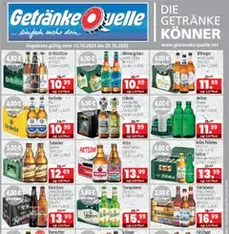 Getränke Quelle Prospekt - Prospekt Vorschau gültig ab 13.10.2025