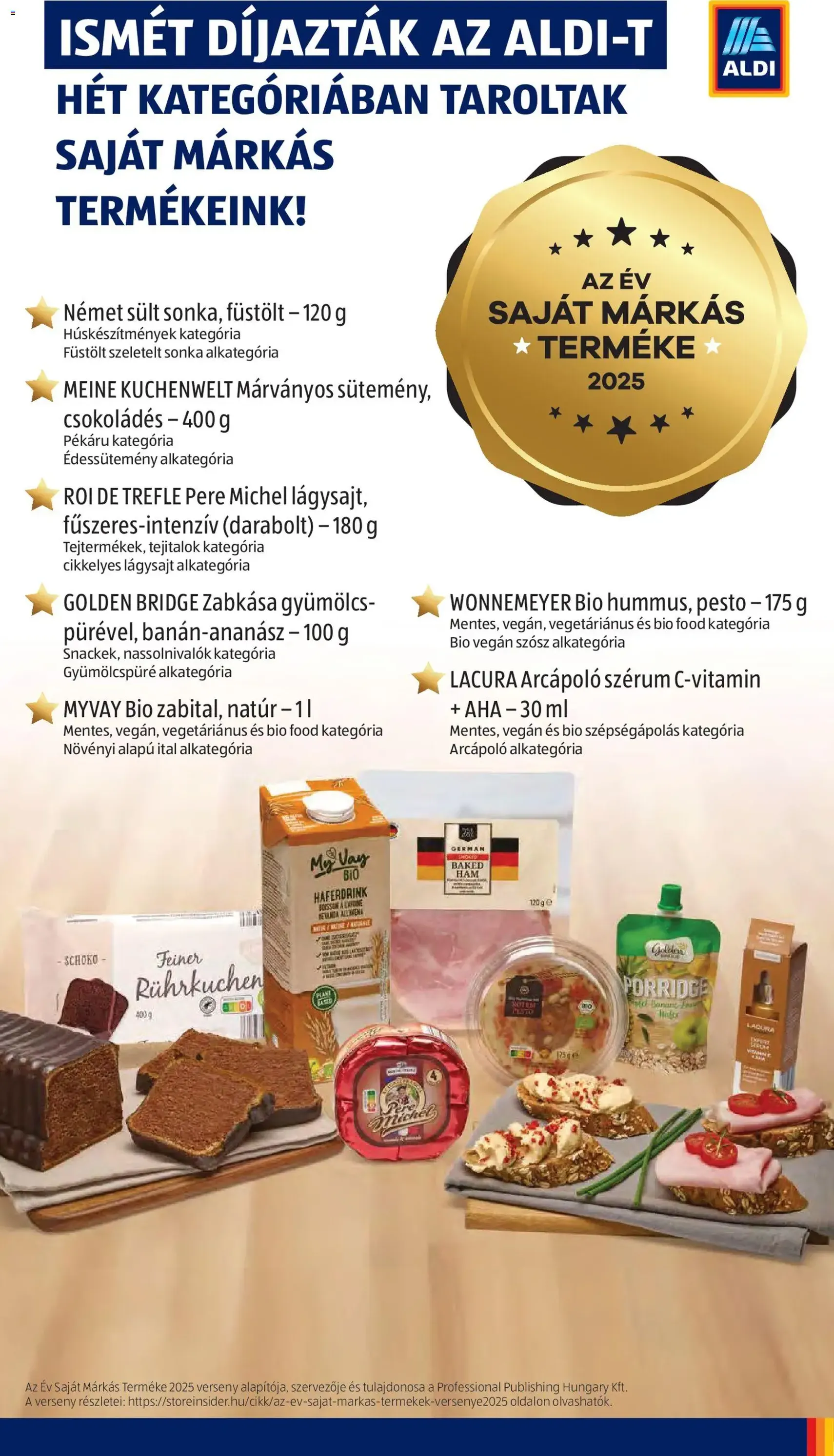 Aldi Akciós újság - 2025.10.30. érvényes szórólap 7 oldal 55 oldalból Aldi Akciós újság - 2025.10.30. érvényes szórólap 7 oldal 55 oldalból