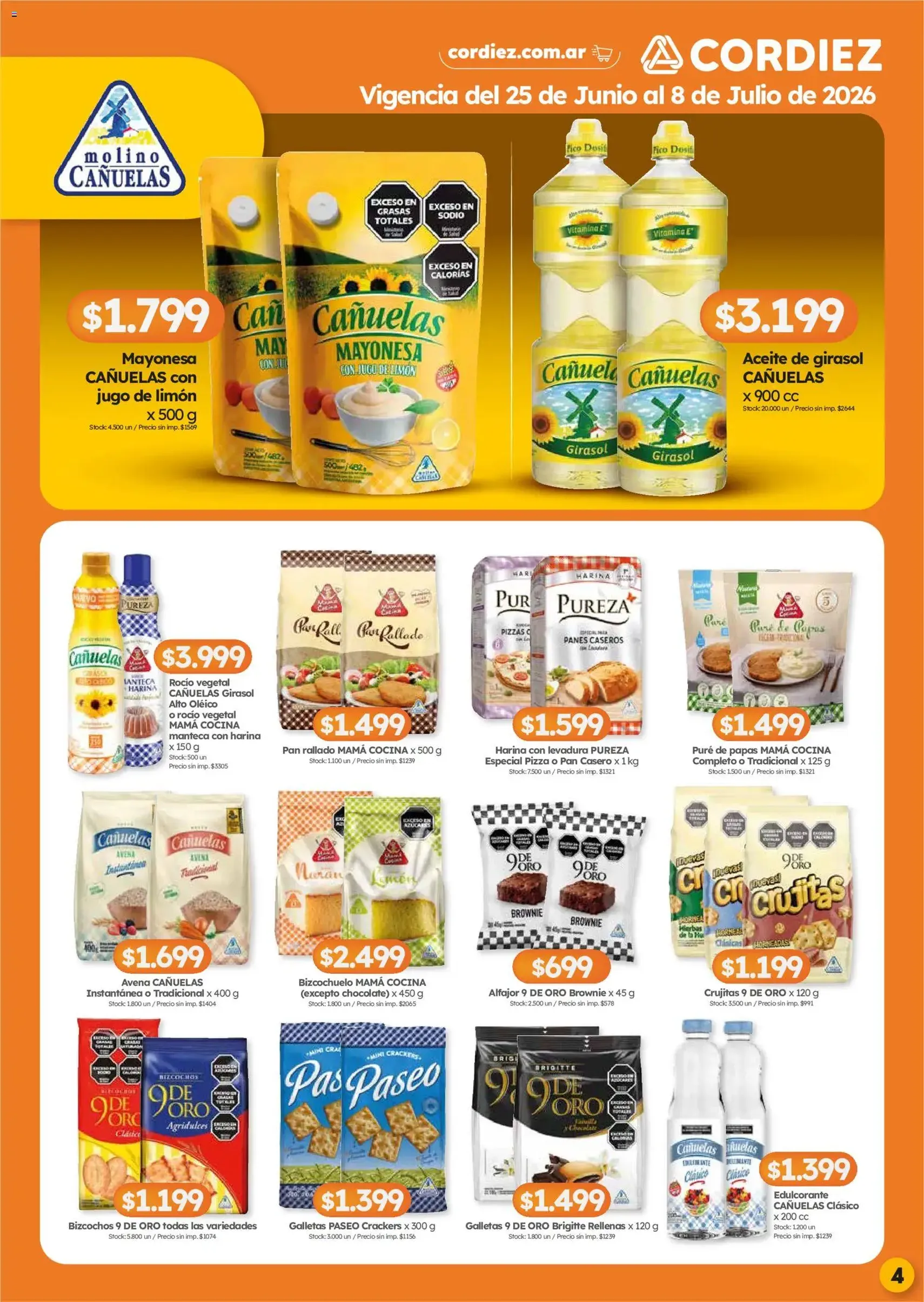 Cordiez ofertas - folleto válido desde 25/06/2026 página 4 de 4