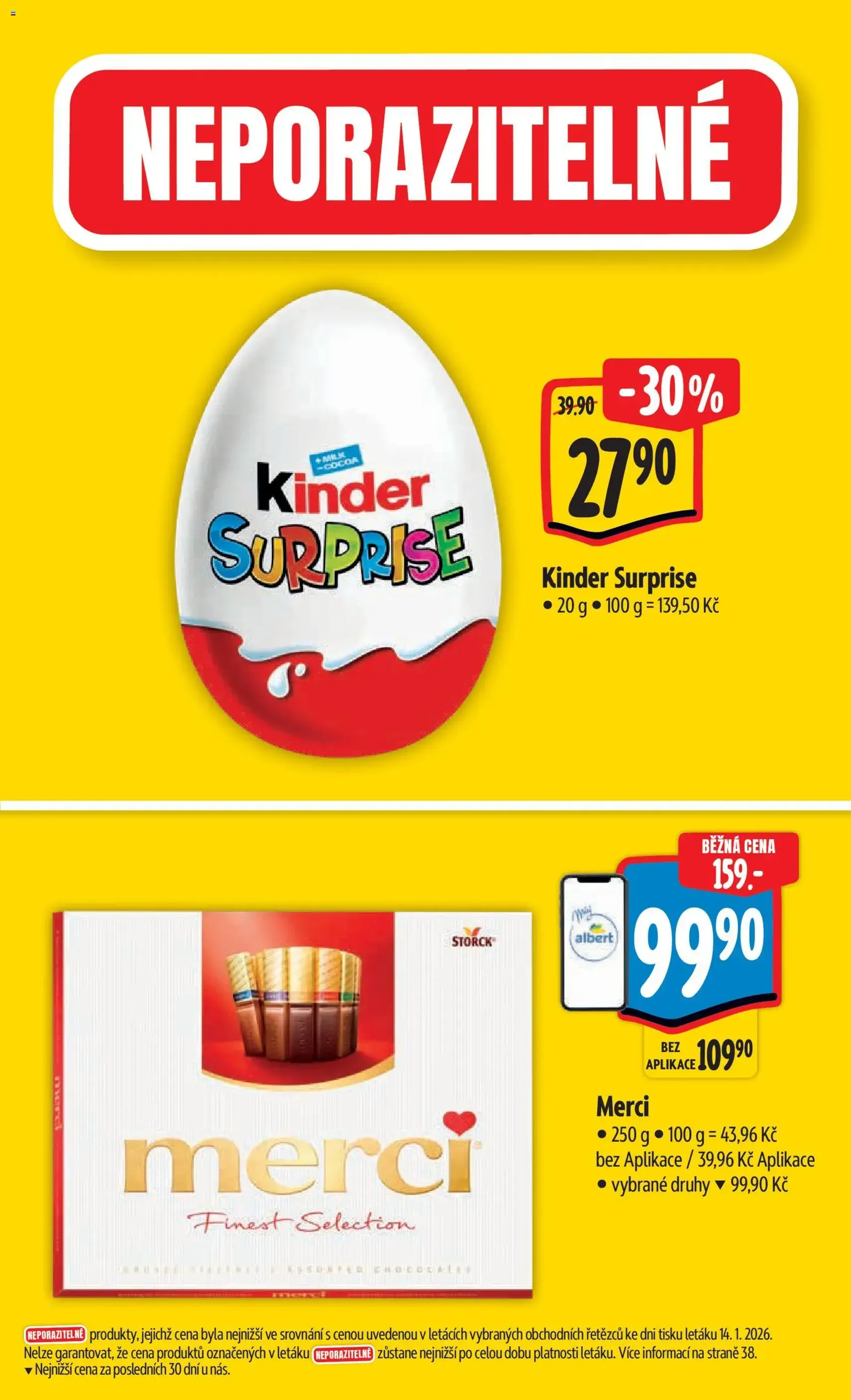 Albert leták - Hypermarket - platný leták od 21.01.2026 strana 4 z 54