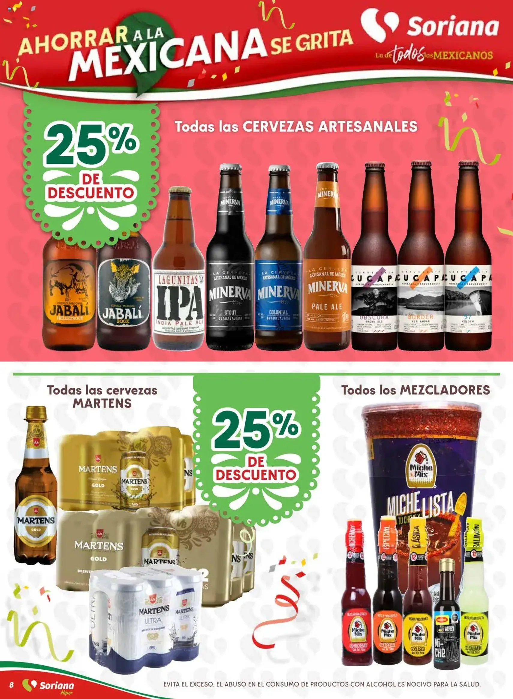 Soriana - Ahorrar a la mexicana se grita Soriana Híper Nacional - folleto válido desde 10/09/2025 página 8 de 29
