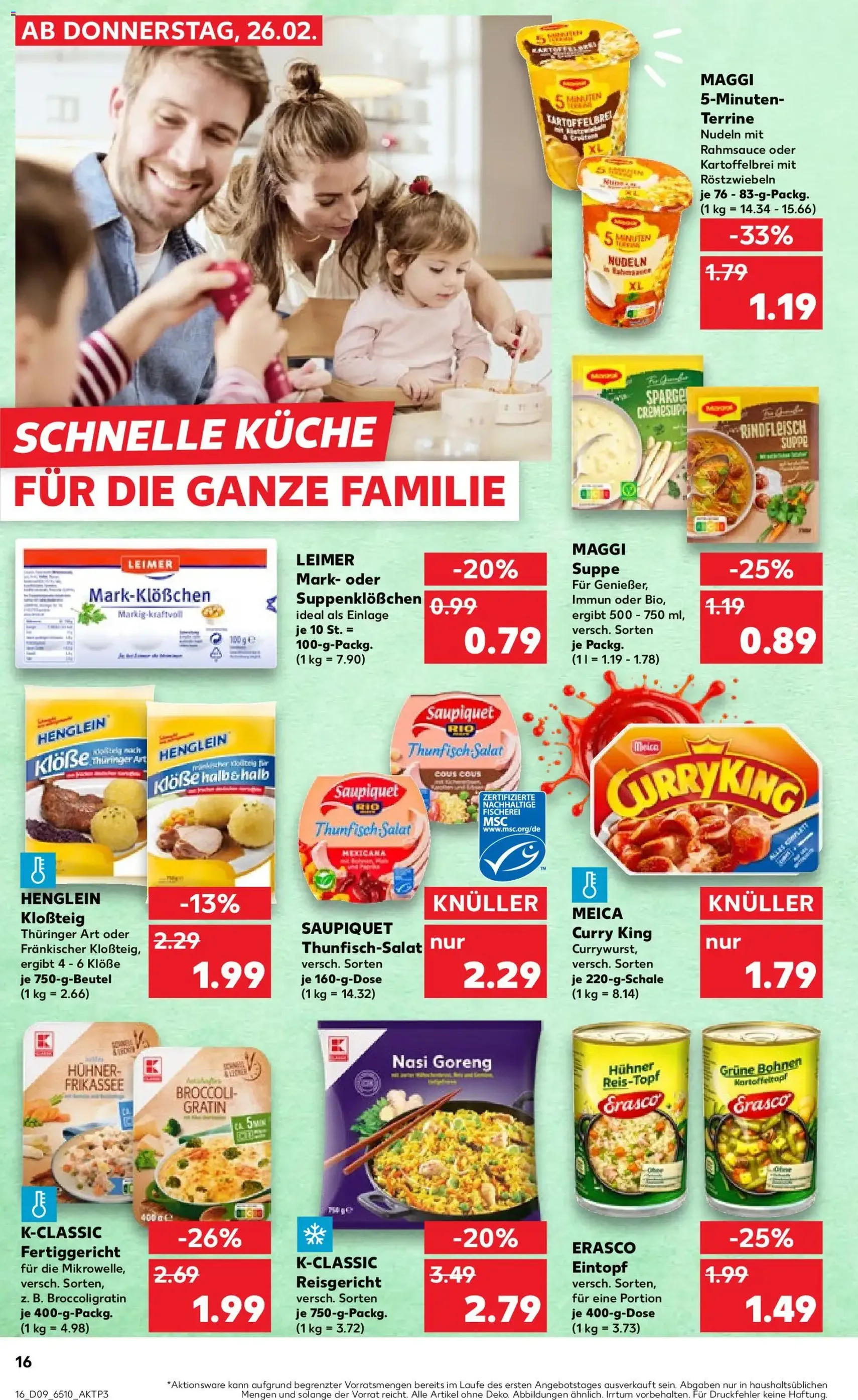 Kaufland DE - DE Folder - geldige folder vanaf 26-02-2026 pagina 16 van 70