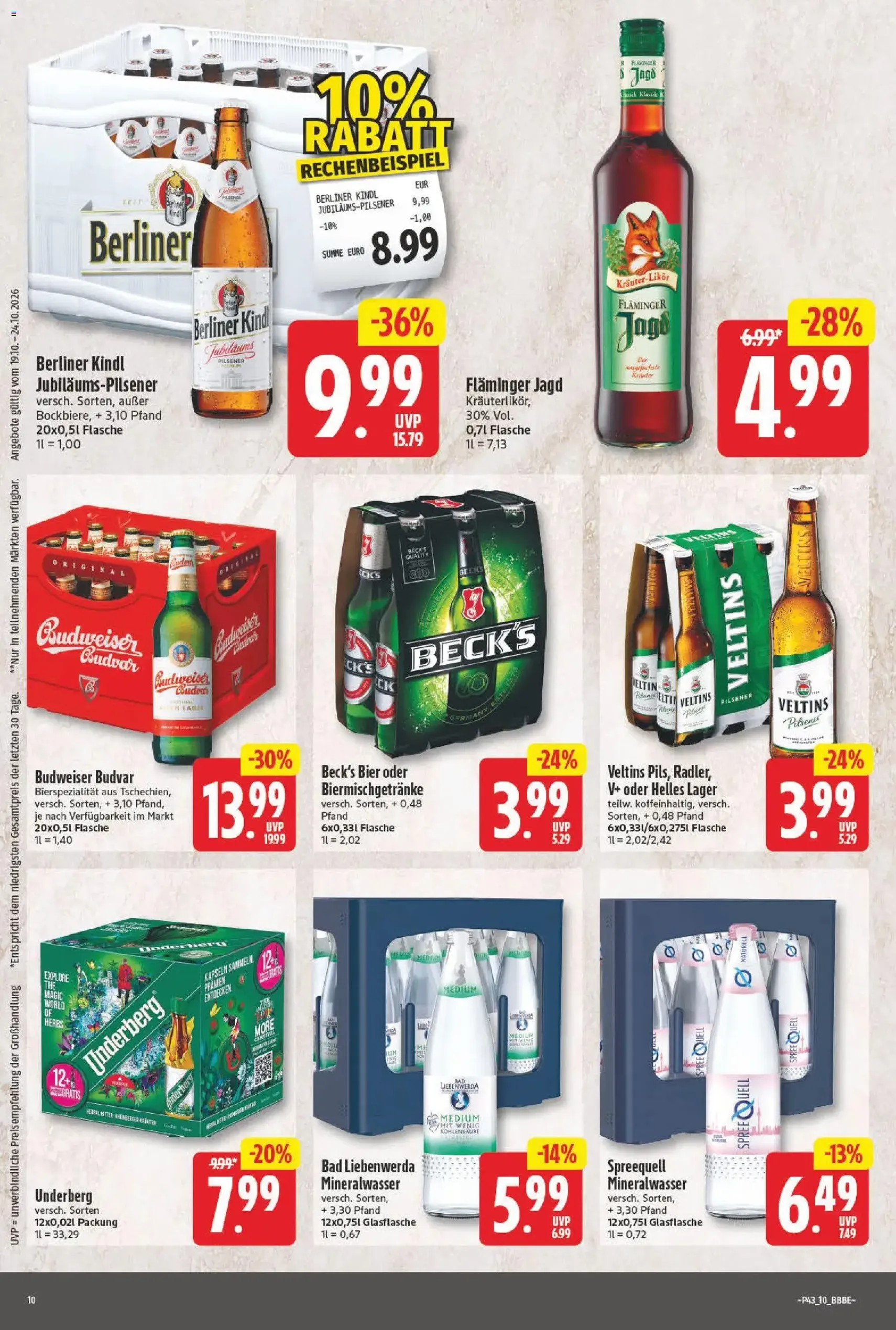 NP Discount Prospekt - Gültiger Prospekt ab 19.10.2026, Seite 10 von insgesamt 16