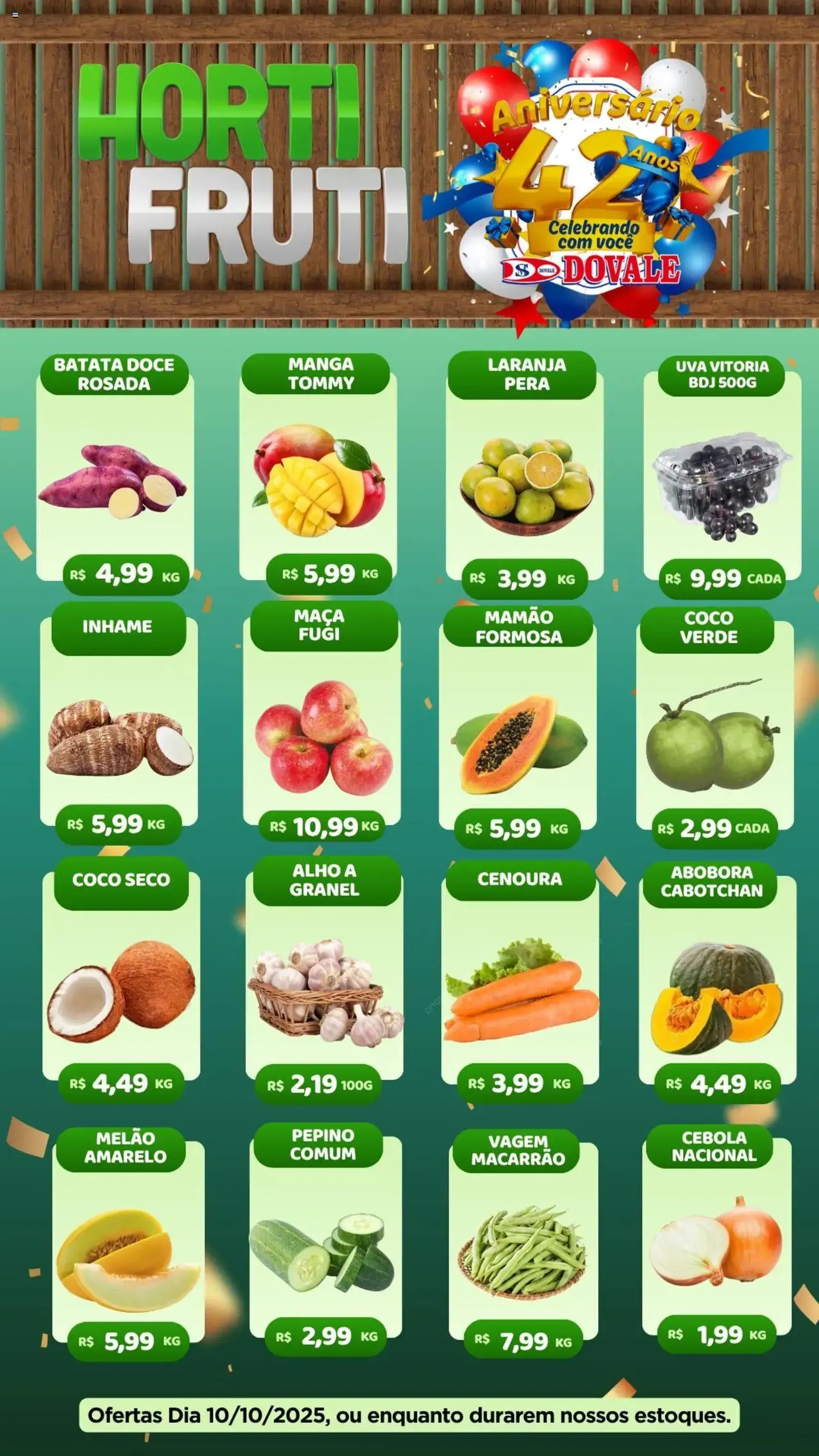 Dovale - Ofertas do Dia - folheto válido a partir de 10/10/2025 página 1 de 1