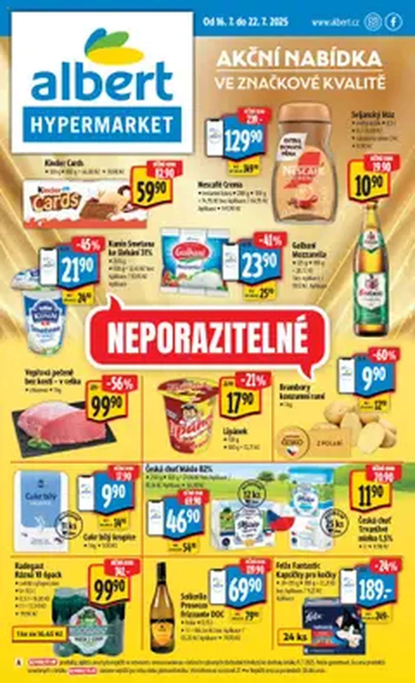 Albert leták - Hypermarket - platný leták od 16.07.2025 strana 1 z 1