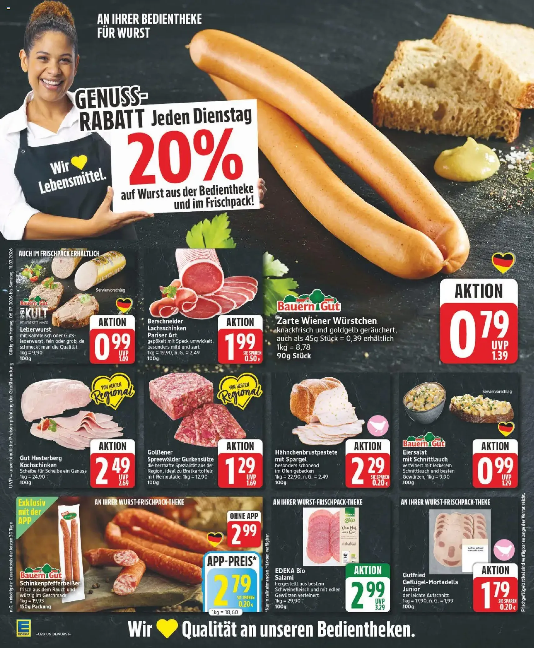 Edeka Prospekt - Gültiger Prospekt ab 06.07.2026, Seite 6 von insgesamt 27