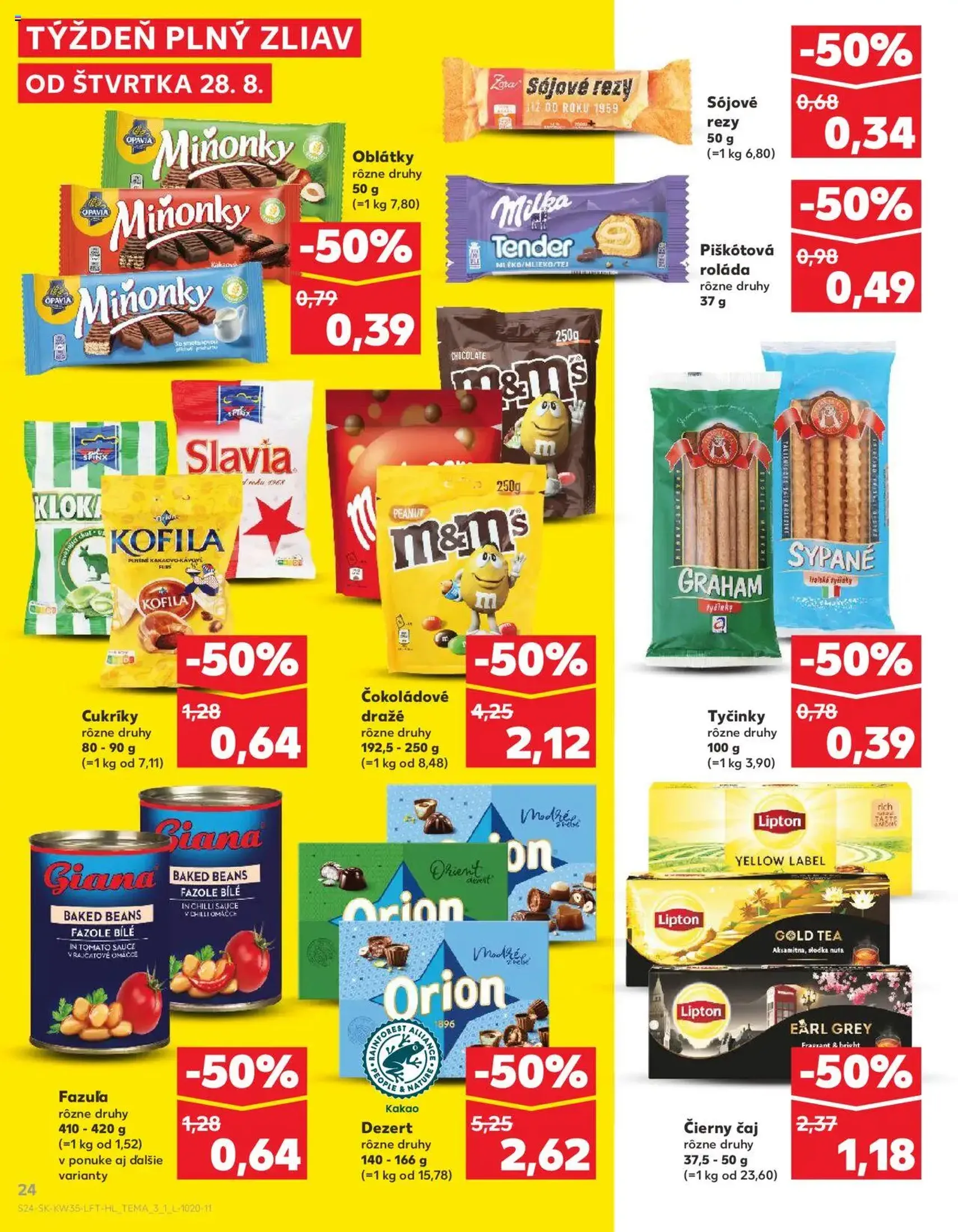Kaufland Bratislava-Avion - platný leták od 28.08.2025 strana 24 z 80