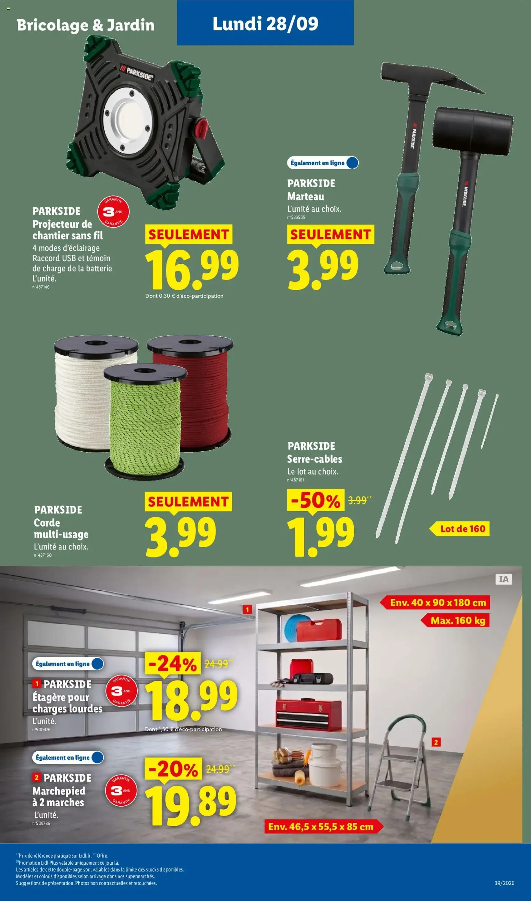 LIDL catalogue - brochure valable à partir du 24/09/2026, page 51 sur 62