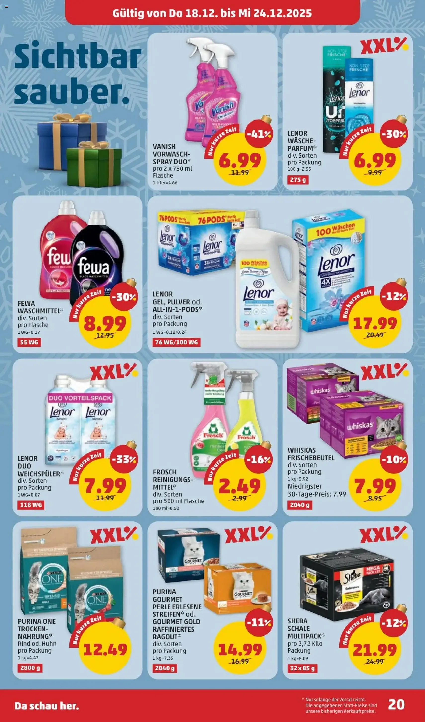 Penny Markt Flugblatt - Gültiger Prospekt ab 18.12.2025, Seite 20 von insgesamt 32