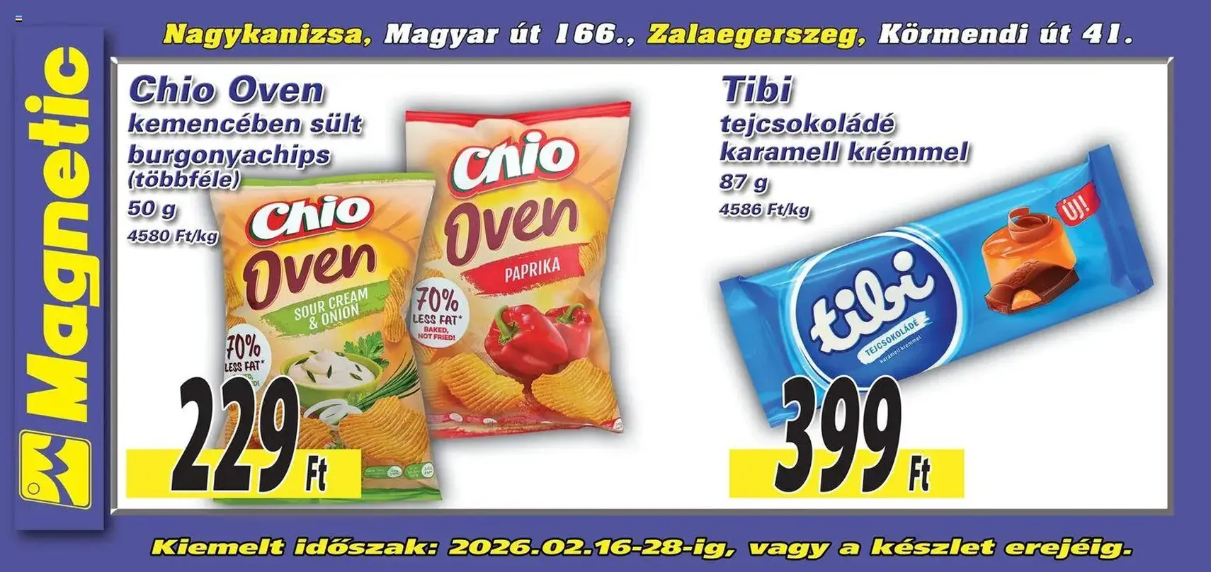 Magnetic - Óriásplakátok - 2026.02.16. érvényes szórólap 5 oldal 6 oldalból