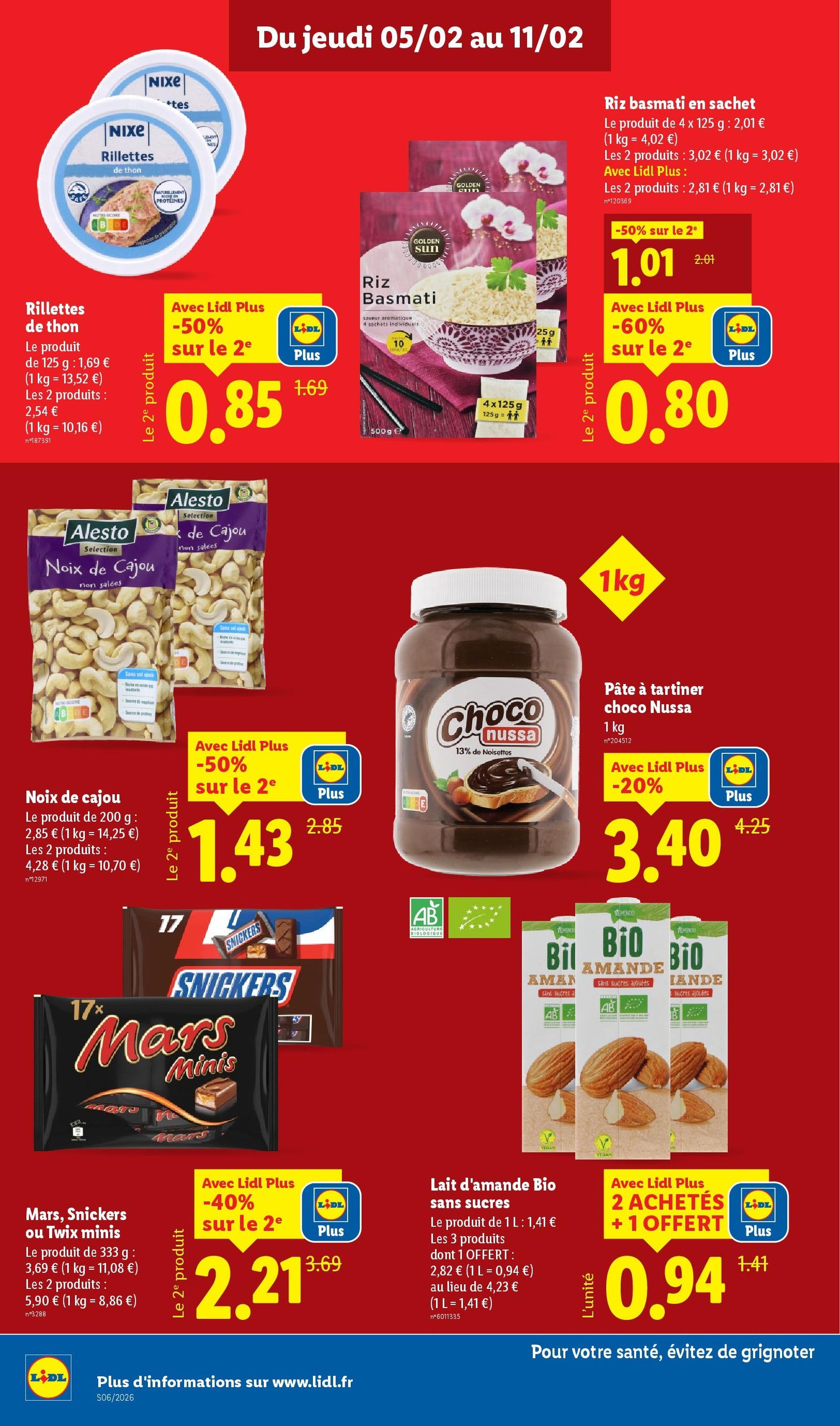 LIDL catalogue semaine 6 - brochure valable à partir du 05/02/2026, page 12 sur 78