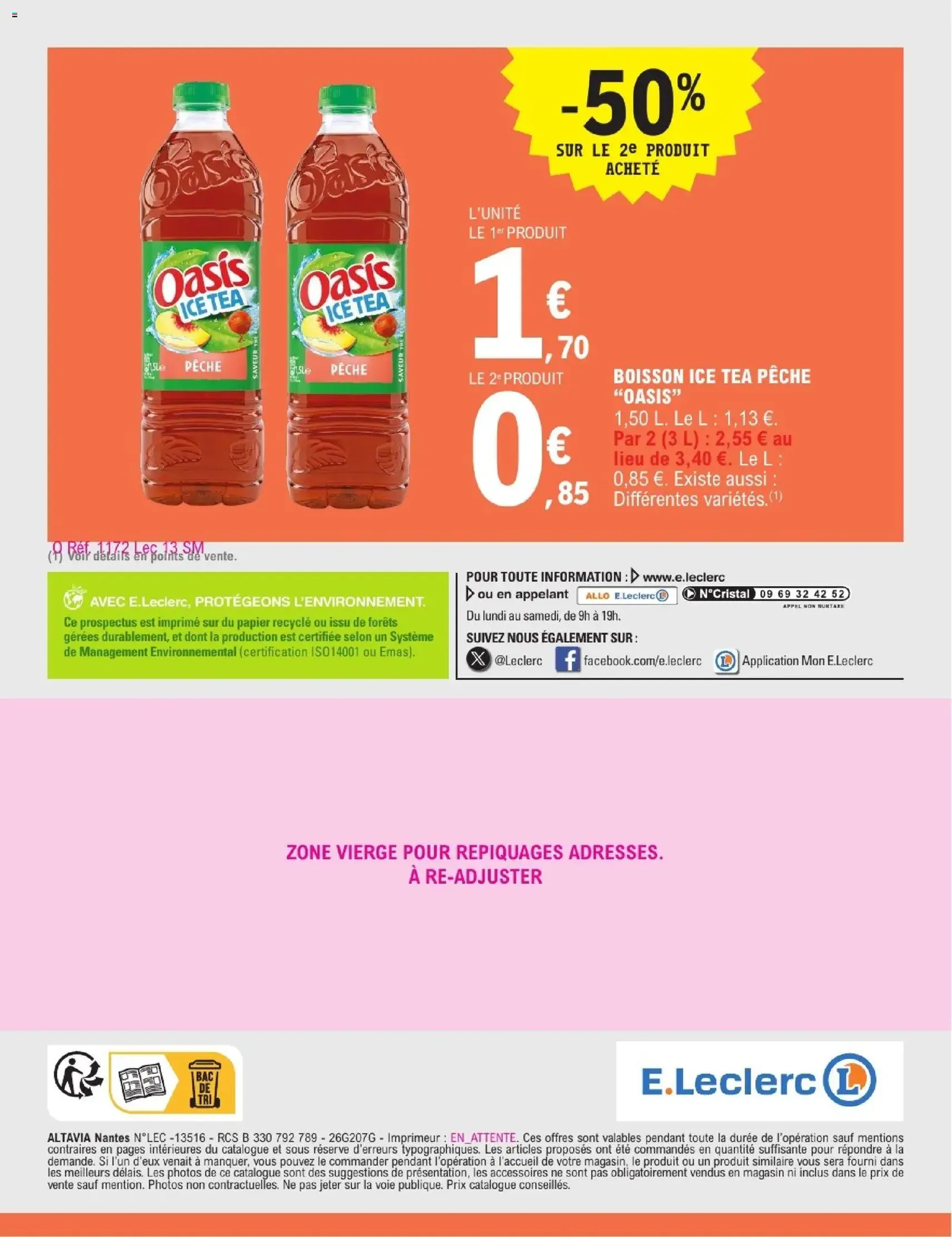 E.Leclerc catalogue - brochure valable à partir du 28/07/2026, page 19 sur 23