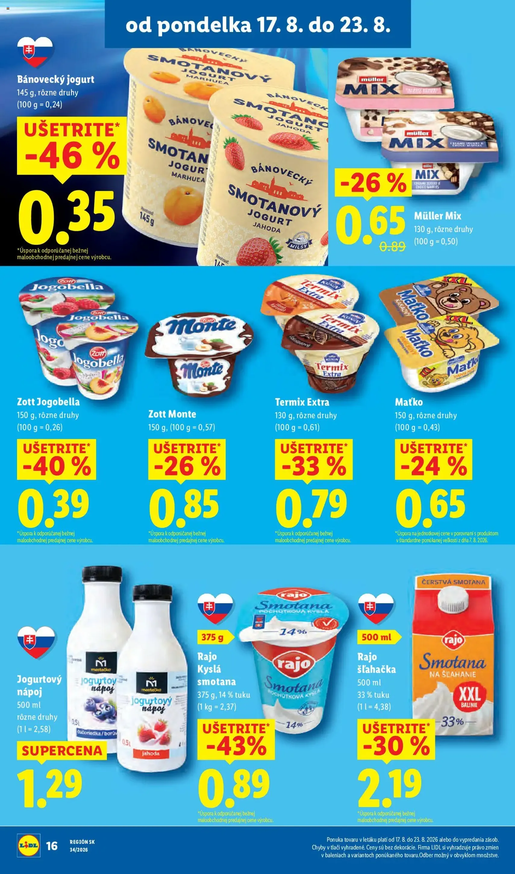 Lidl leták - platný leták od 17.08.2026 strana 20 z 95