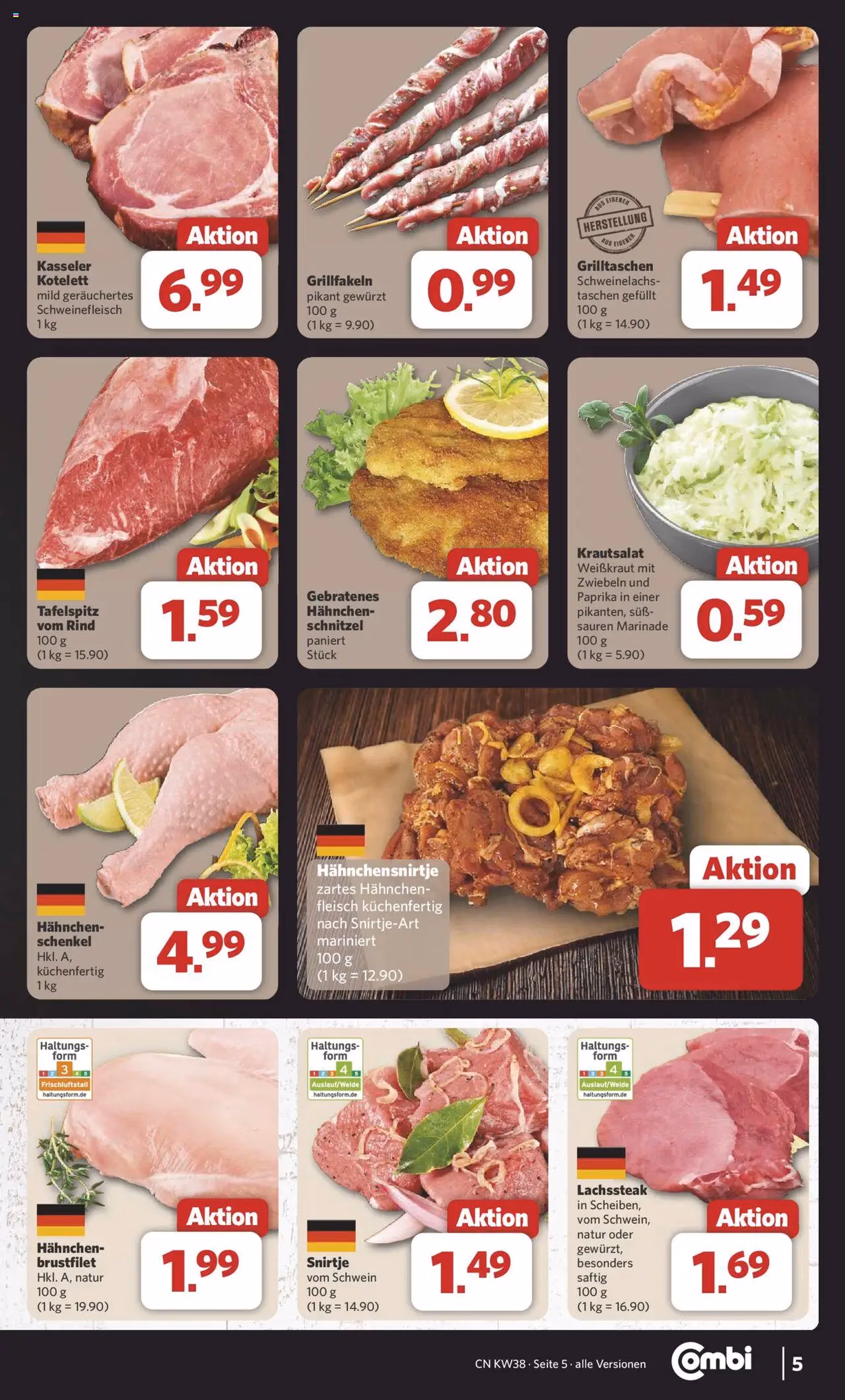 Combi Prospekt - Gültiger Prospekt ab 15.09.2025, Seite 5 von insgesamt 33 Combi Prospekt - Gültiger Prospekt ab 15.09.2025, Seite 5 von insgesamt 33