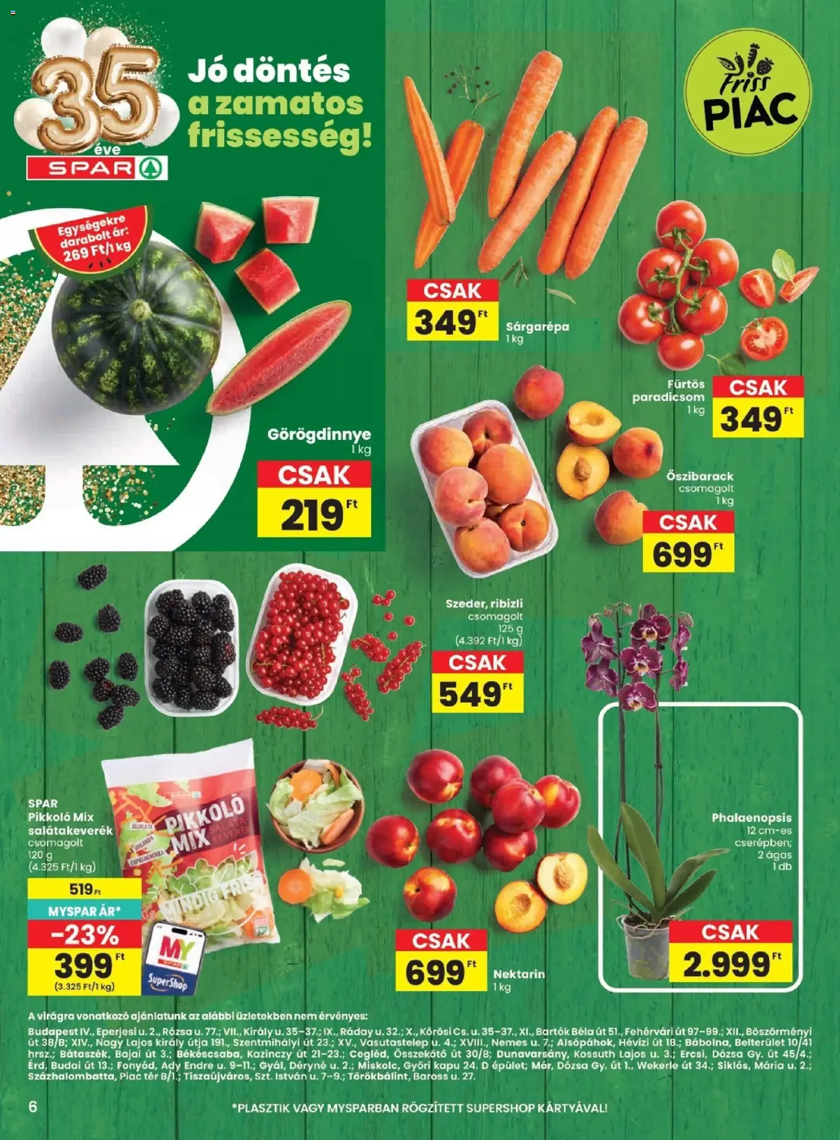 Spar akciós újság - 2026.06.25. érvényes szórólap 6 oldal 20 oldalból