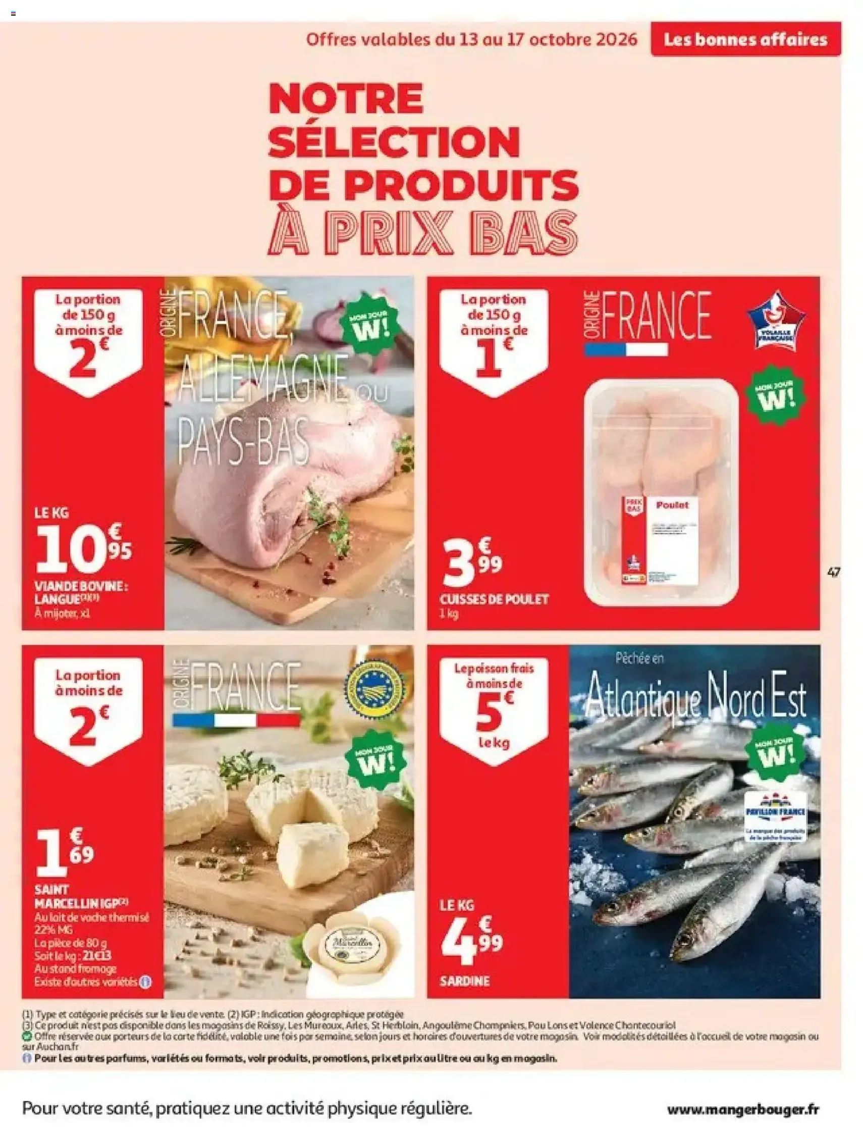 Auchan catalogue - brochure valable à partir du 13/10/2026, page 47 sur 68