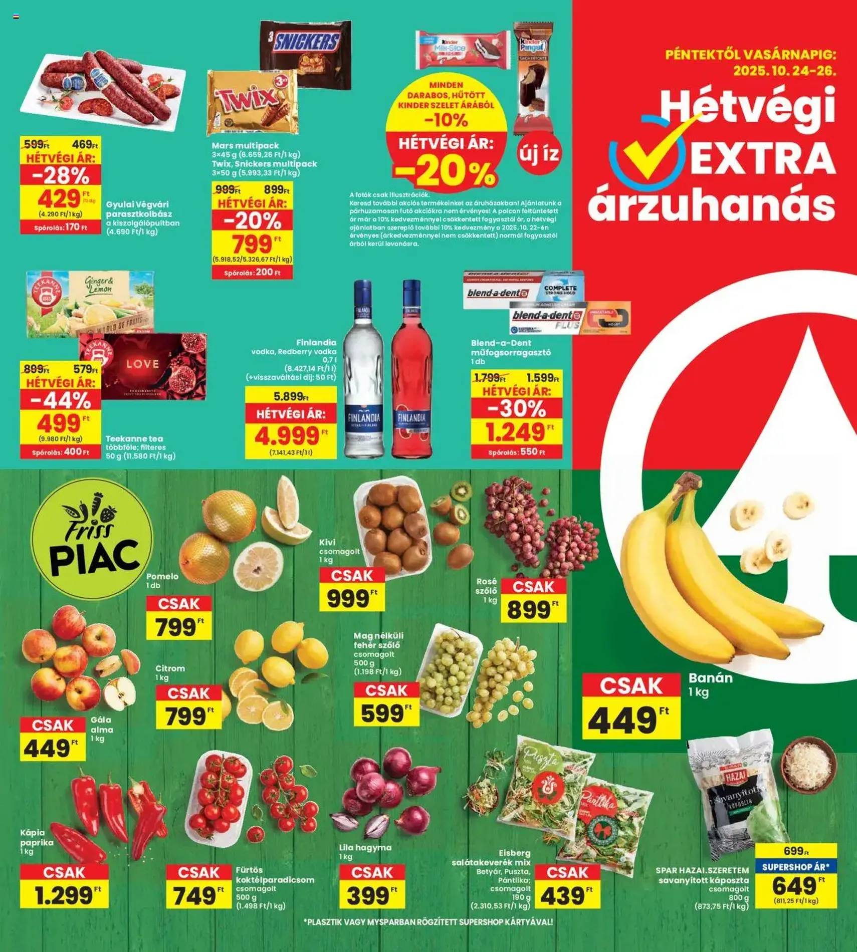 Interspar Akciós újság - 2025.10.24. érvényes szórólap 19 oldal 19 oldalból Interspar Akciós újság - 2025.10.24. érvényes szórólap 19 oldal 19 oldalból