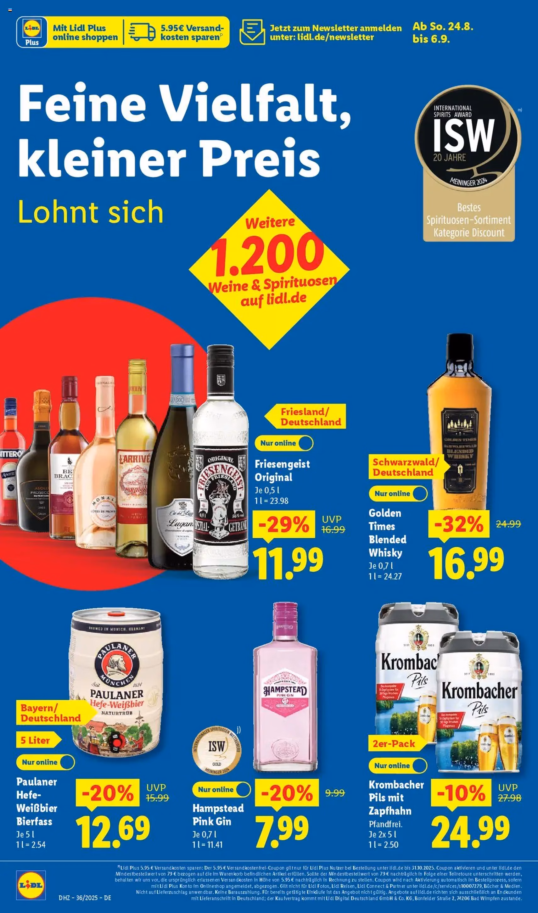Lidl Prospekt - Gültiger Prospekt ab 01.09.2025, Seite 62 von insgesamt 72 Lidl Prospekt - Gültiger Prospekt ab 01.09.2025, Seite 62 von insgesamt 72