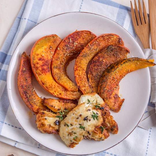 Anteprima ricetta Zucca Hokkaido alla griglia