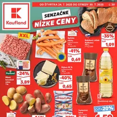Kaufland Bratislava-Dúbravka - náhľad letáku platný od 24.07.2025