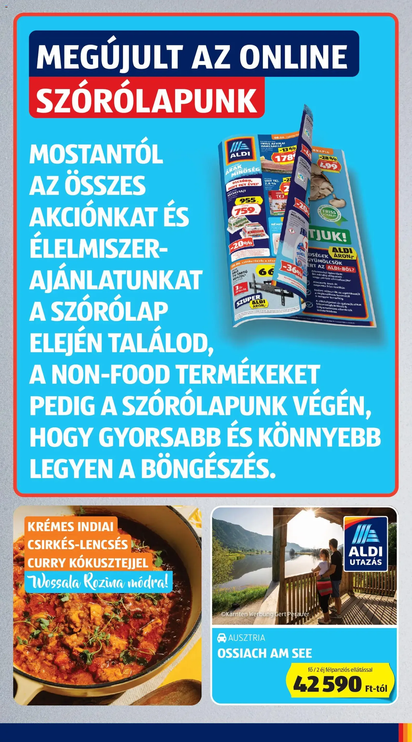 Aldi akciós újság - 2026.08.06. érvényes szórólap 7 oldal 50 oldalból