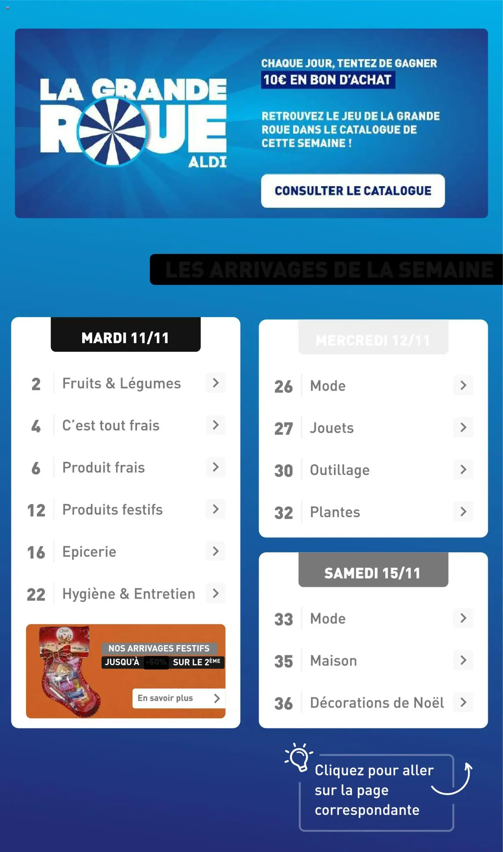 Aldi catalogue semaine 46 - brochure valable à partir du 11/11/2025, page 3 sur 43