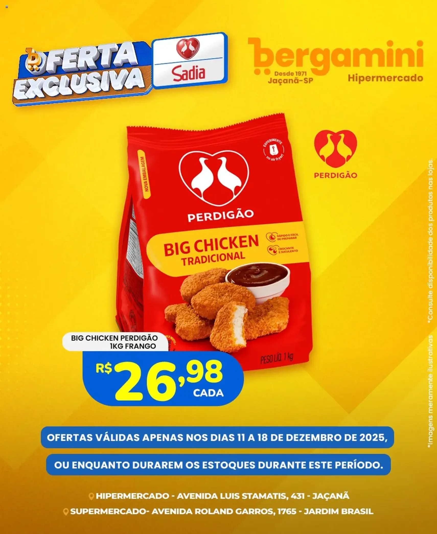 Supermercado Bergamini - Ofertas Sadia e Perdigão - folheto válido a partir de 11/12/2025 página 4 de 7