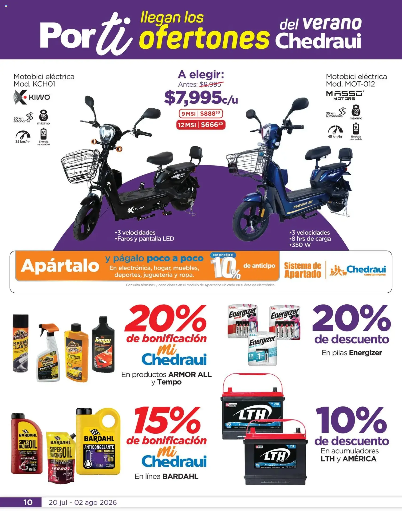 Chedraui folleto - folleto válido desde 20/07/2026 página 10 de 16